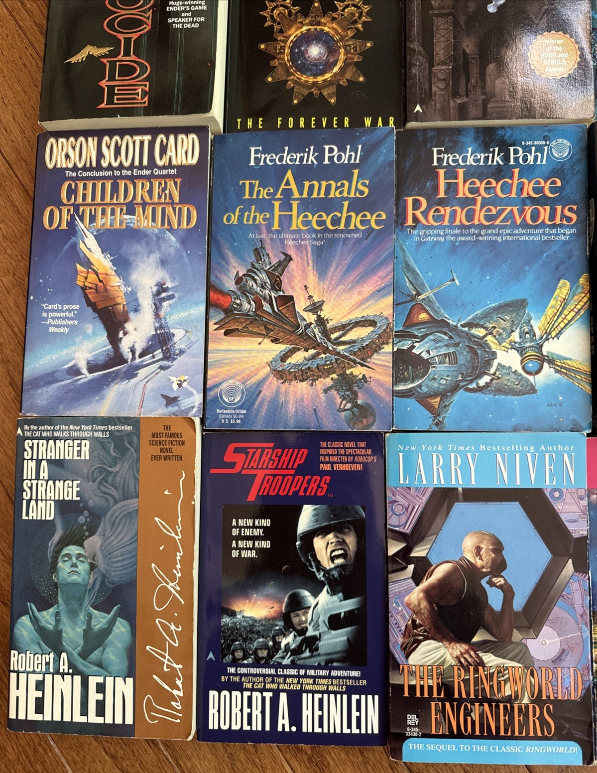 Vintage Sci-Fi Paperback Book Mixed Lot of 20 – Multiple authors