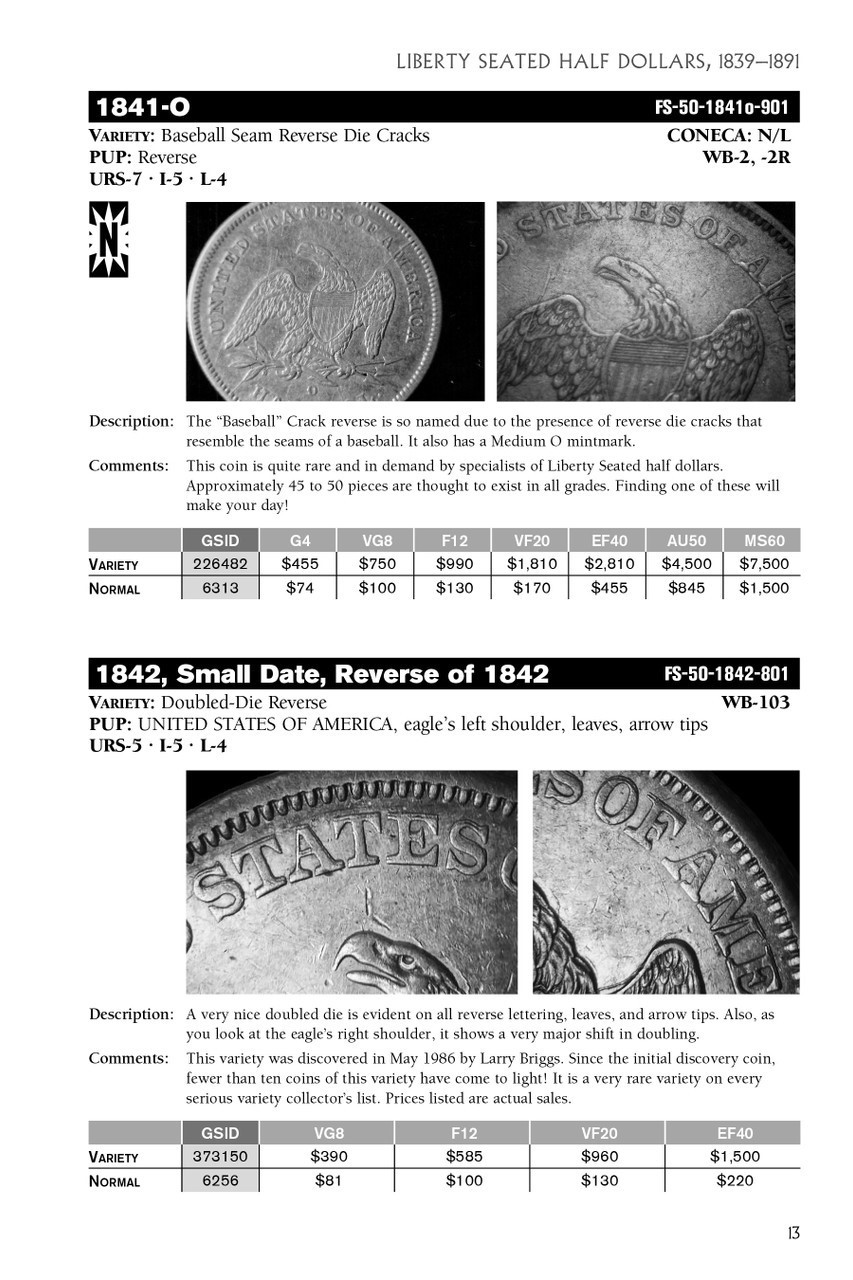 Cherrypicker’s Guide Book to Rare Die Varieties of United States US Coins Vol 3