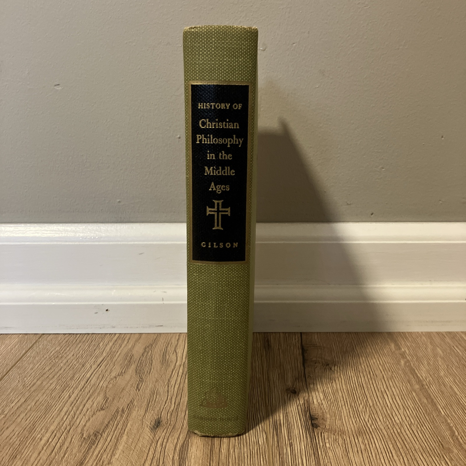 History of Christian Philosophy in the Middle Ages Etienne Gilson Hardcover Book