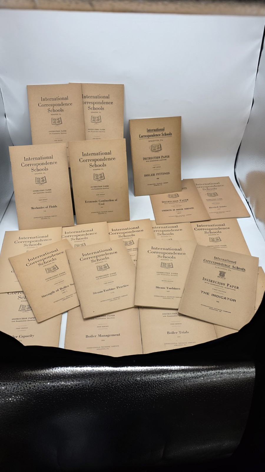 1902 International Correspondent Schools set Twenty Engineering Mechanics Books
