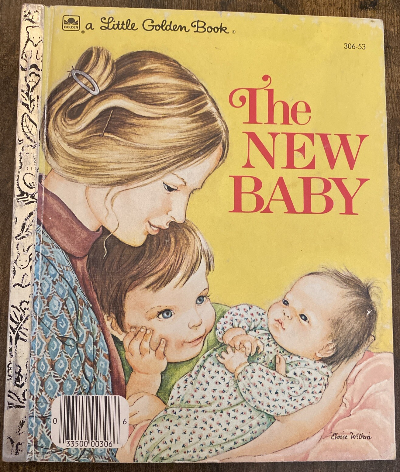 Children’s – The NEW BABY 1975 1st Edition A Little Golden Book Hardcover Euc
