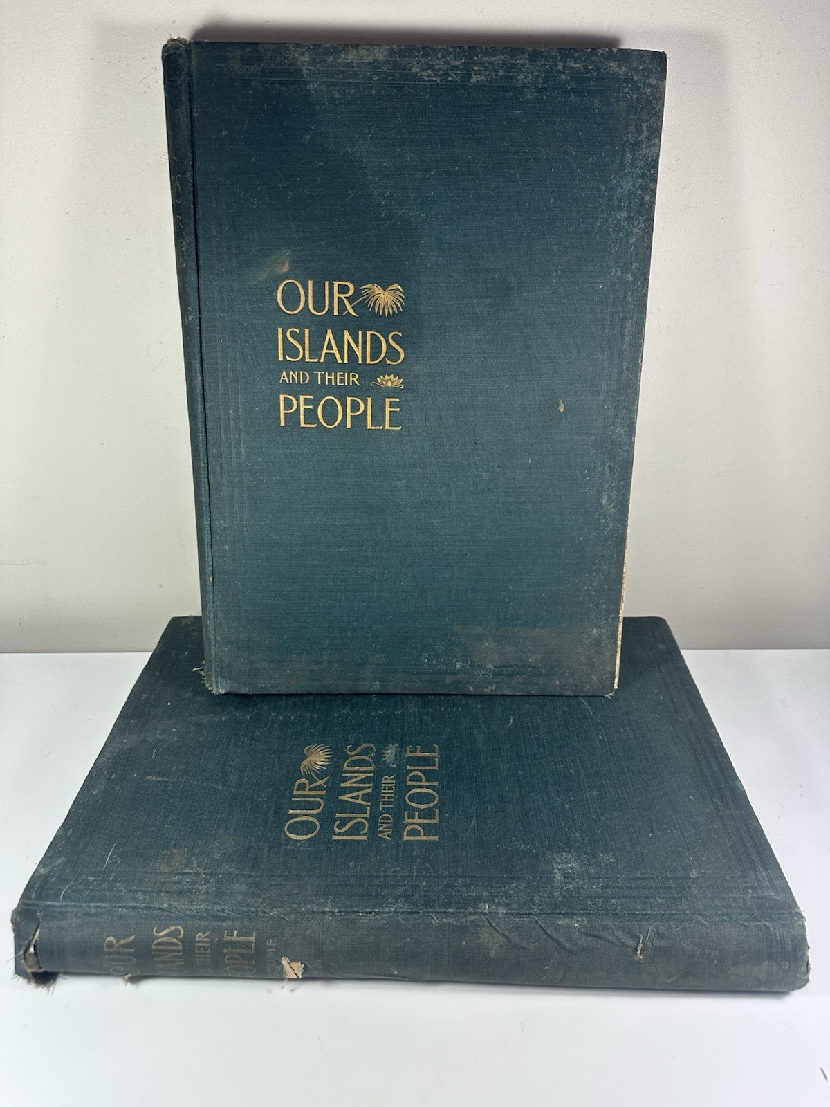 Our Islands And Their People 1899 Vol 1 &2 Set US Army Imperialism History
