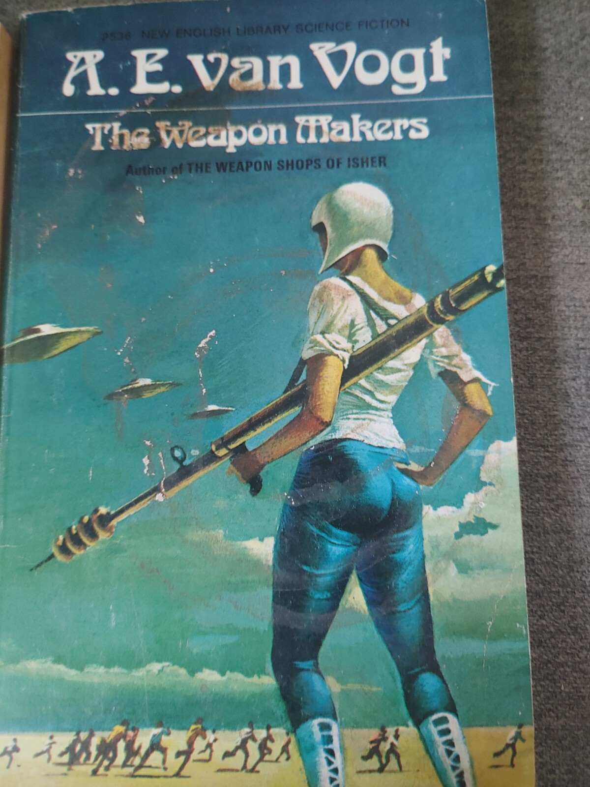 A.E. Van Vogt Science Fiction Paperbacks Lot Of 4 Different Titles GD Condition