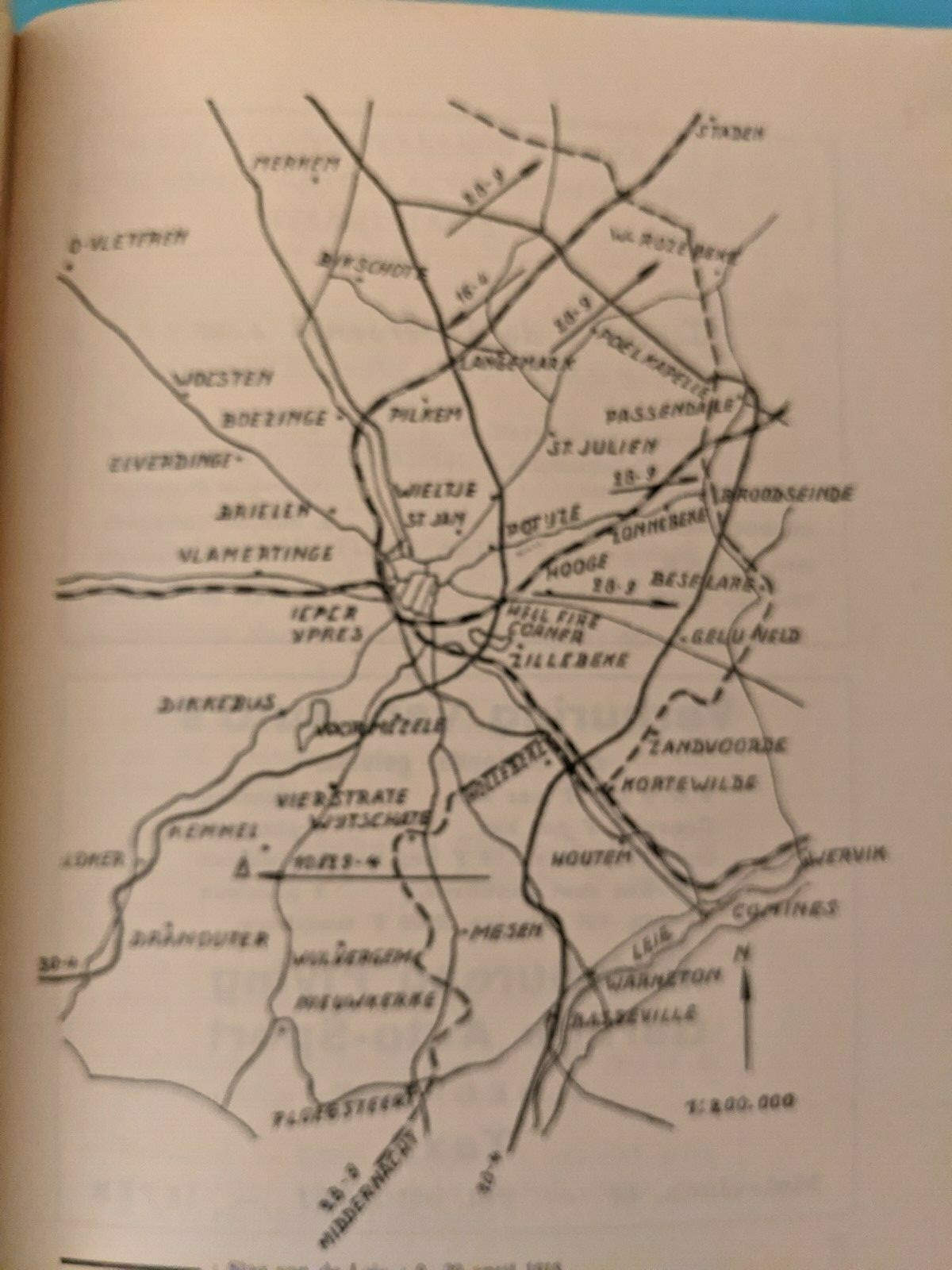 PB book – Ieper en de frontstreek 1914-18 (Ypres Salient WW1 WWI Guide