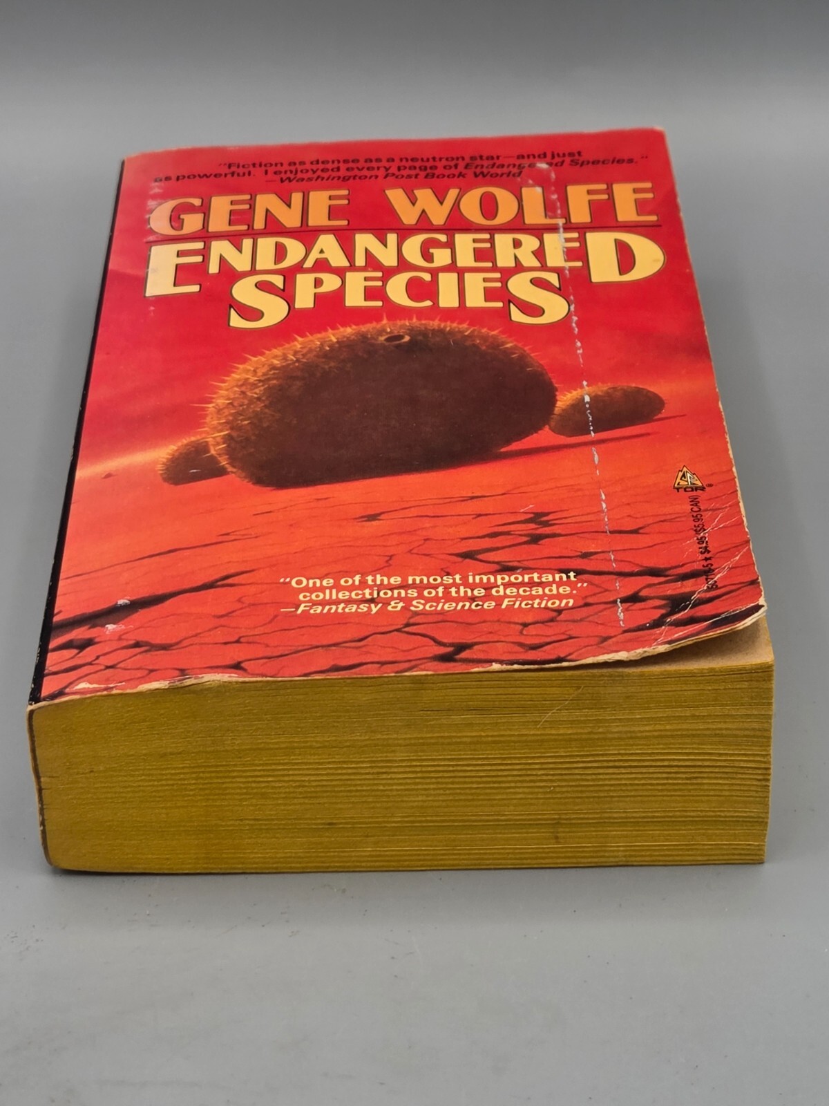 Gene Wolfe Endangered Species Sci-Fi Fantasy TOR Book 1st MMPB 1990