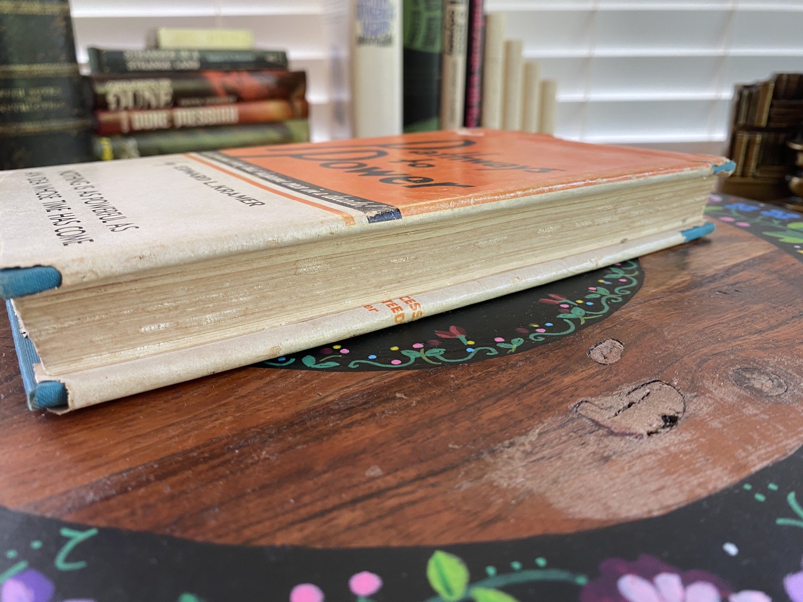 SIGNED Pathways to Power Edward Kramer 1955 w/DJ Kimball Press Synchromantics