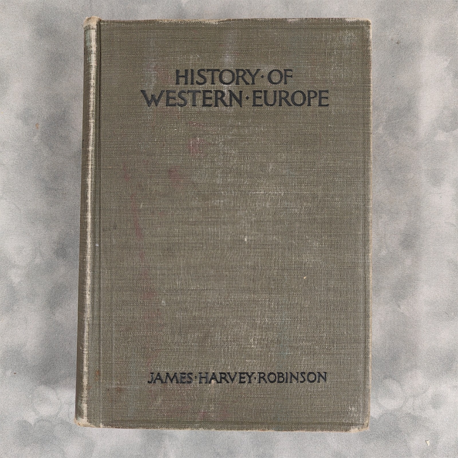 An Introduction to the History of Western Europe Robinson 1918 Ginn HC