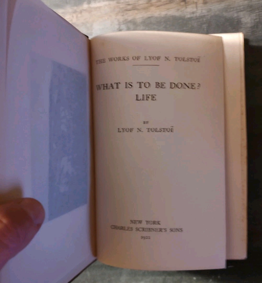 Leo Tolstoy: The Works of Lyof N. Tolstoi, 14 Volume Set, Scribners (1925)