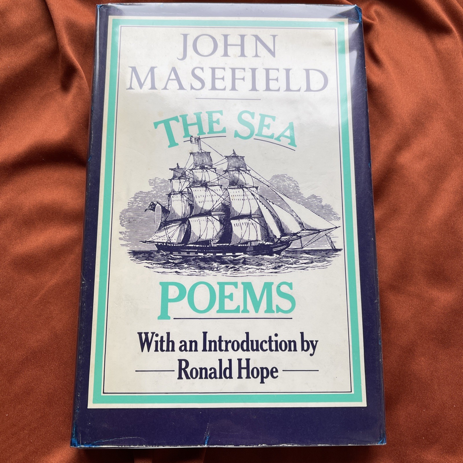 John Masefield Sea Poems 1978 1st Edition Hardback DW Heinemann cargoes fever