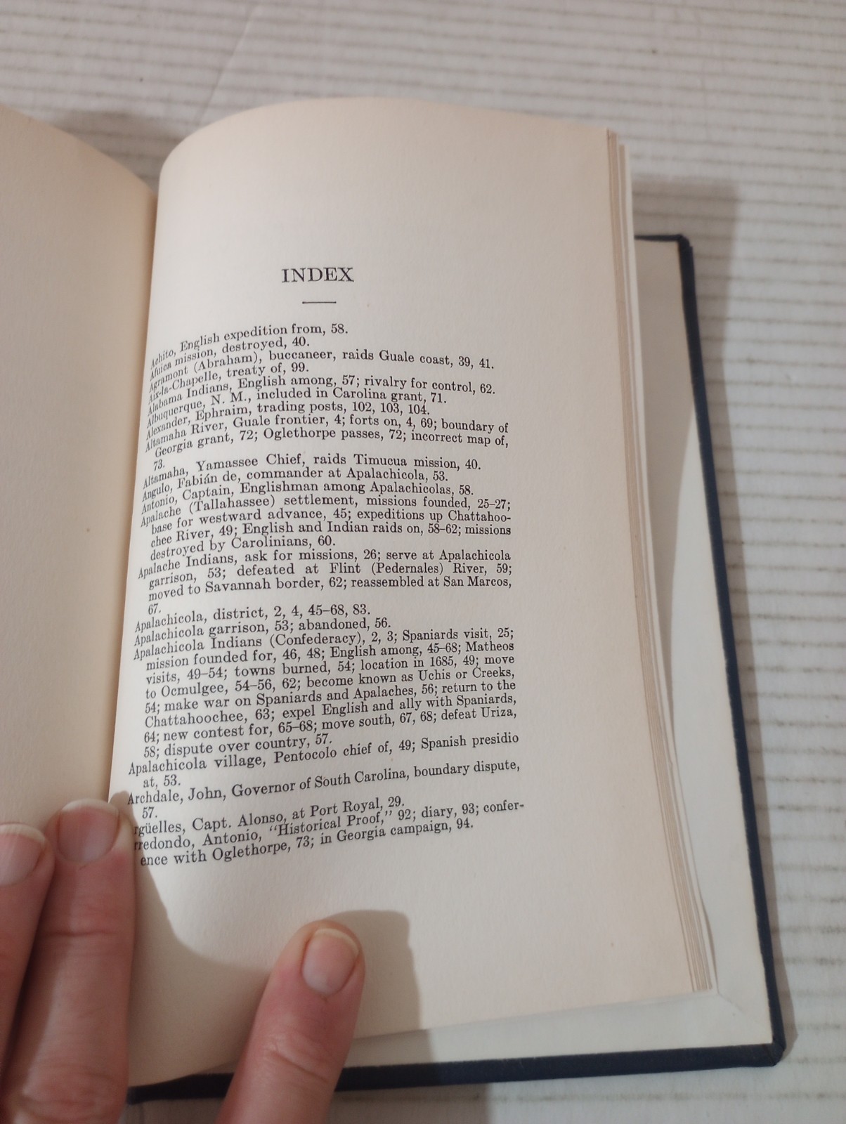 The Debatable Land By Herbert E Bolton & Mary Ross 1925 Vintage Georgia History