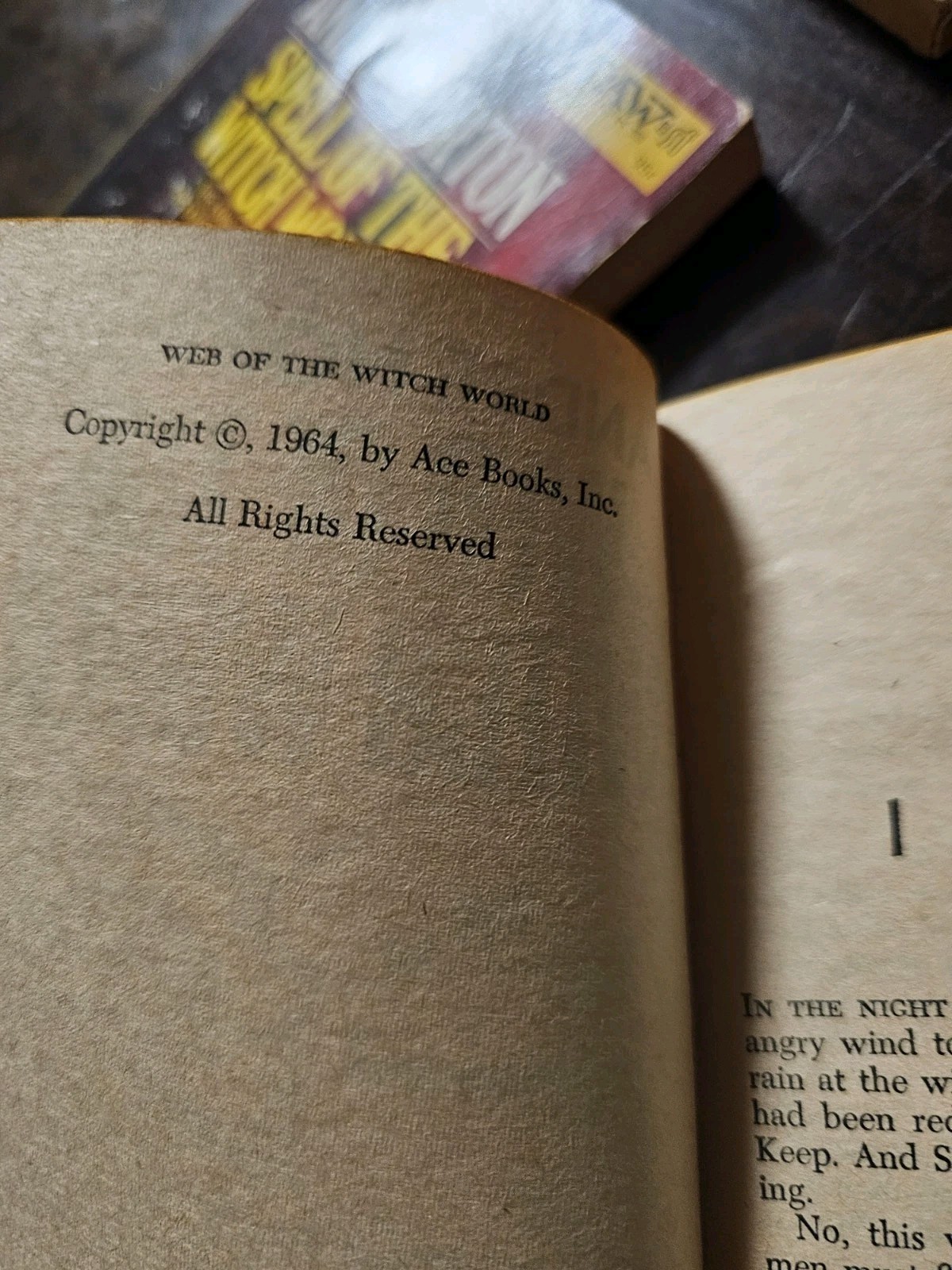Andre Norton 1st Edition Witch World Paperbacks Lot Of 4 Good Condition