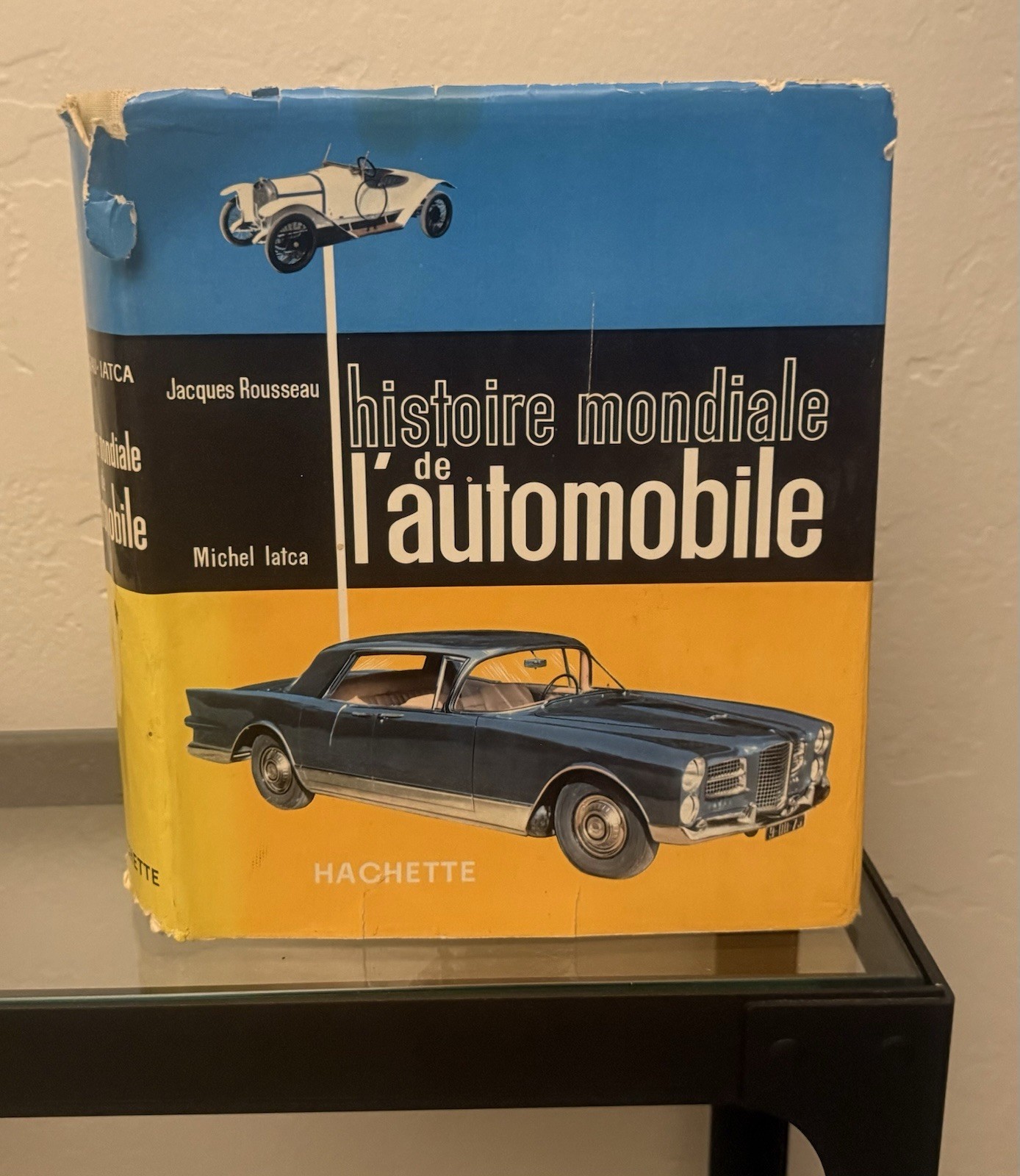 Histoire Mondiale de L’Automobile by Jacques Rousseau & Michel Latca 1958 HC/DJ