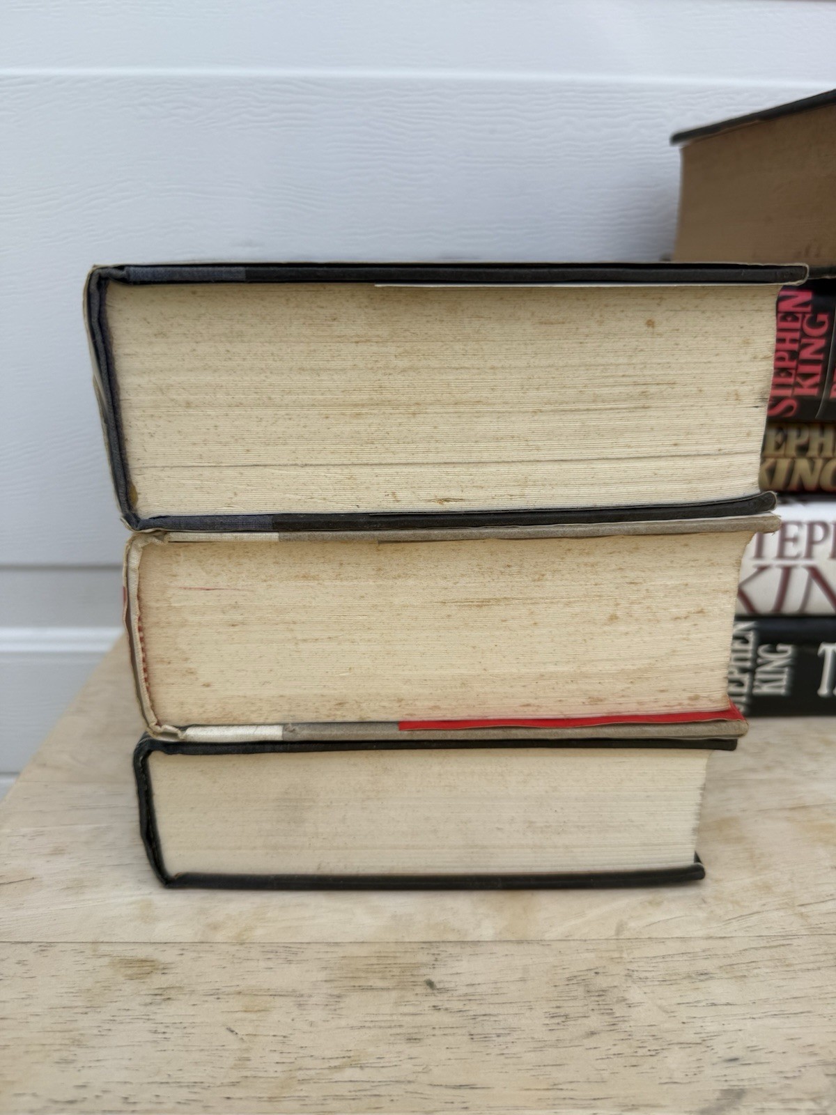 Stephen King Lot UK True First Edition 1st Print Hodder & Stoughton Hardcover DJ