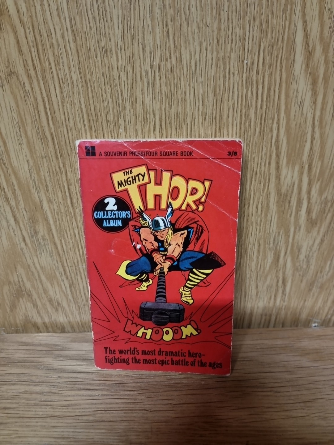 1967 THE MIGHTY THOR 2nd Collector’s Album A Souvenir Press/Four Square (6d)