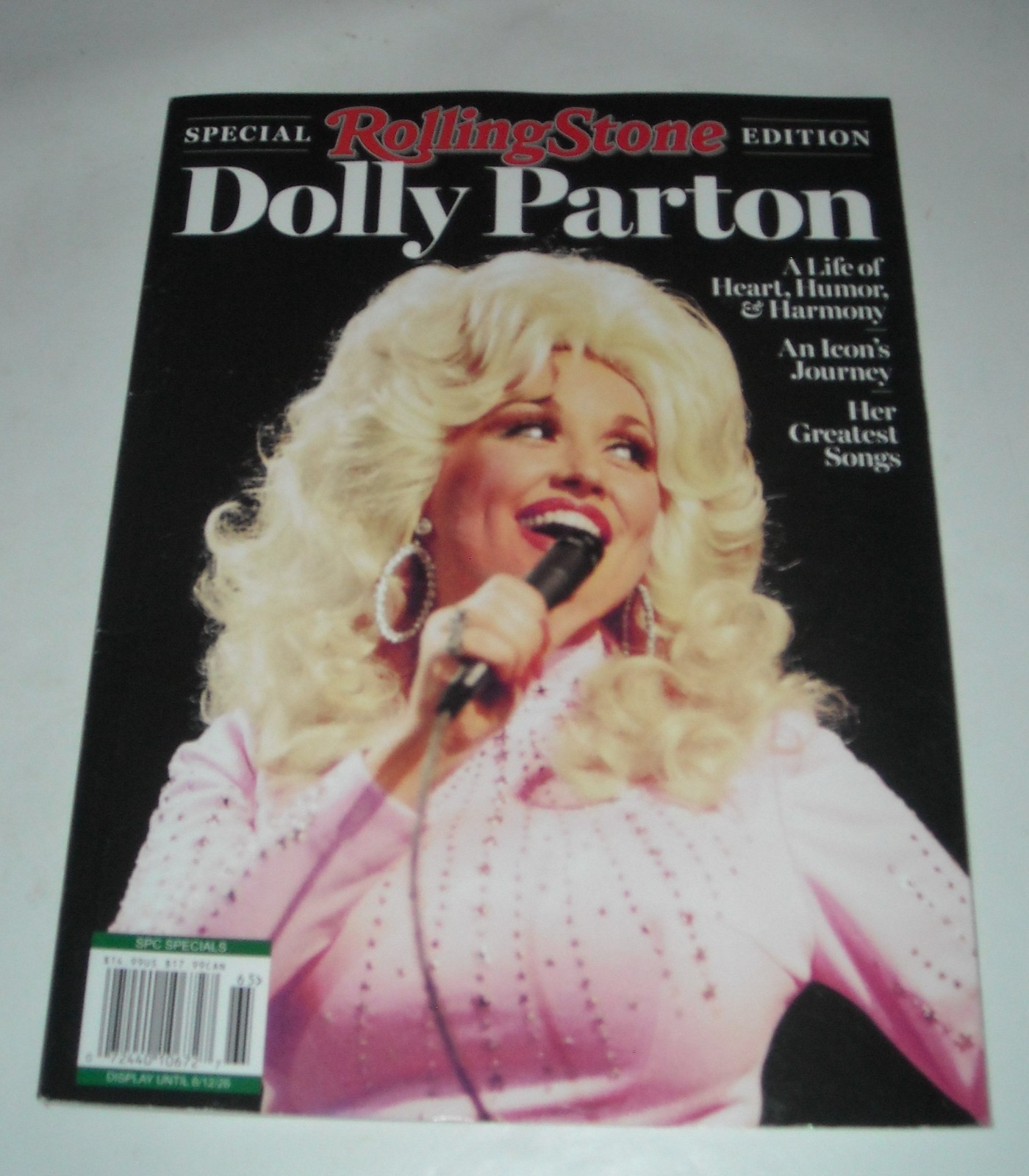 DOLLY PARTON ROLLING STONE MAGAZINE SPECIAL EDITION 2026 BEST SONGS LOTS PHOTOS