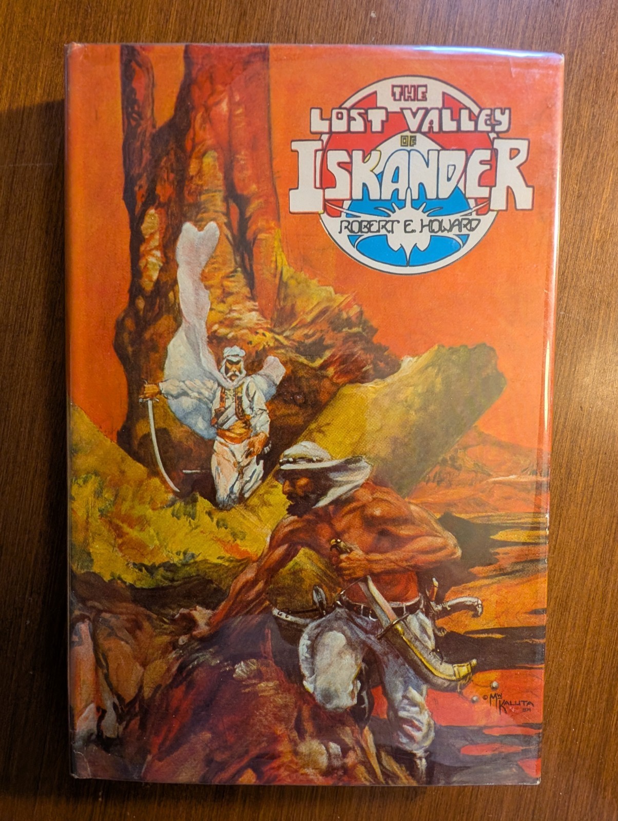 LOST VALLEY OF ISKANDER Robert E. Howard Kaluta SIGNED FAX HC/DJ 1974 High grade