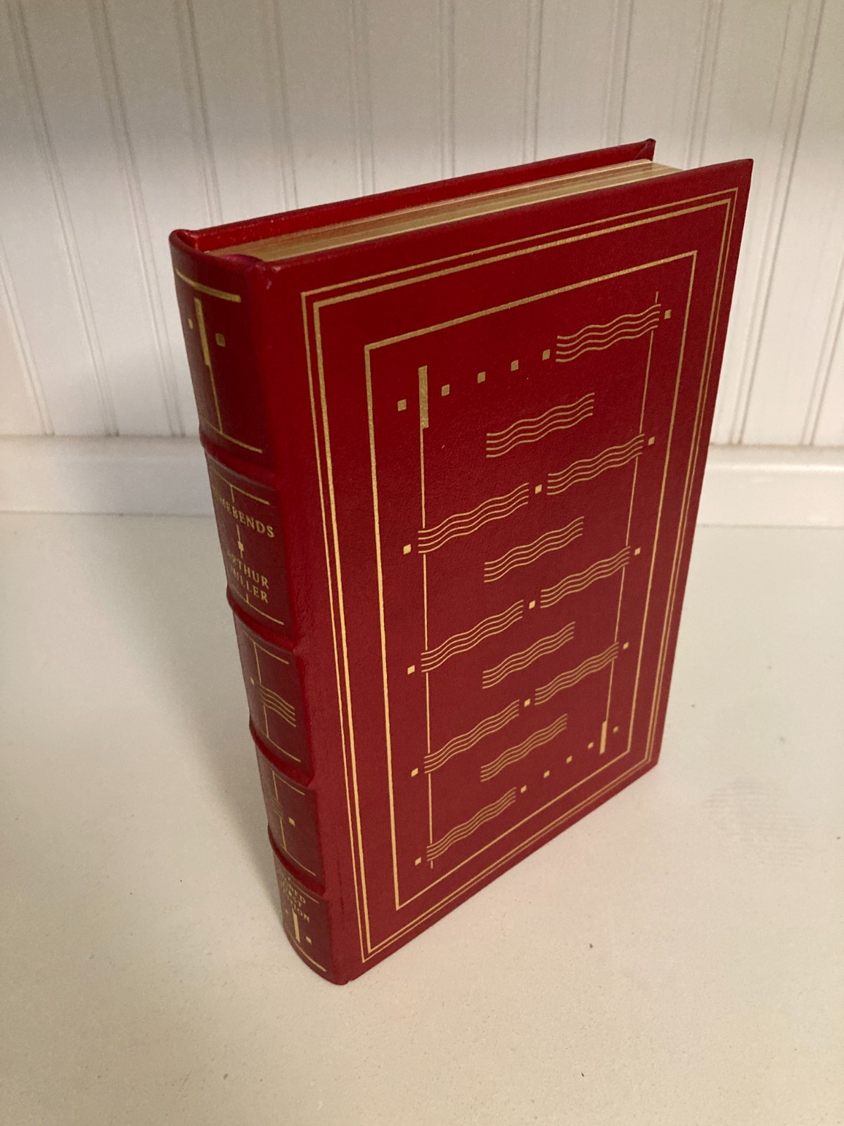 Timebends by Arthur Miller (1987, HC) SIGNED 1st Franklin library Printing