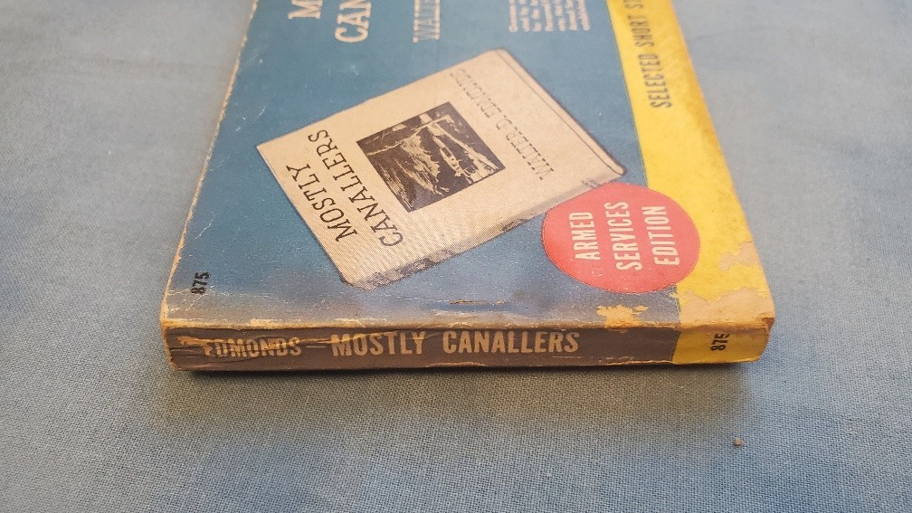 Armed Services Edition Mostly Canallers 875 Edmonds Very Good