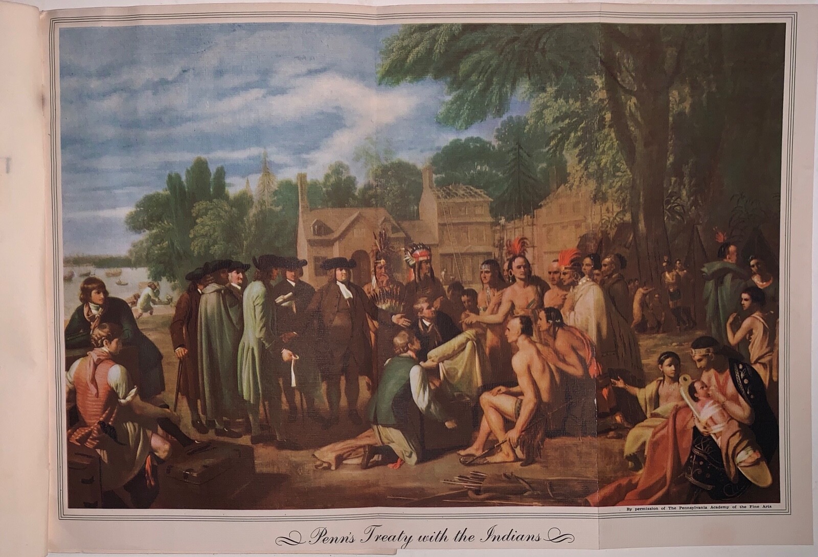 1941, SIGNED, First Ed, BENJAMIN WEST’S PAINTING, BY ELLEN STARR BRINTON, PA