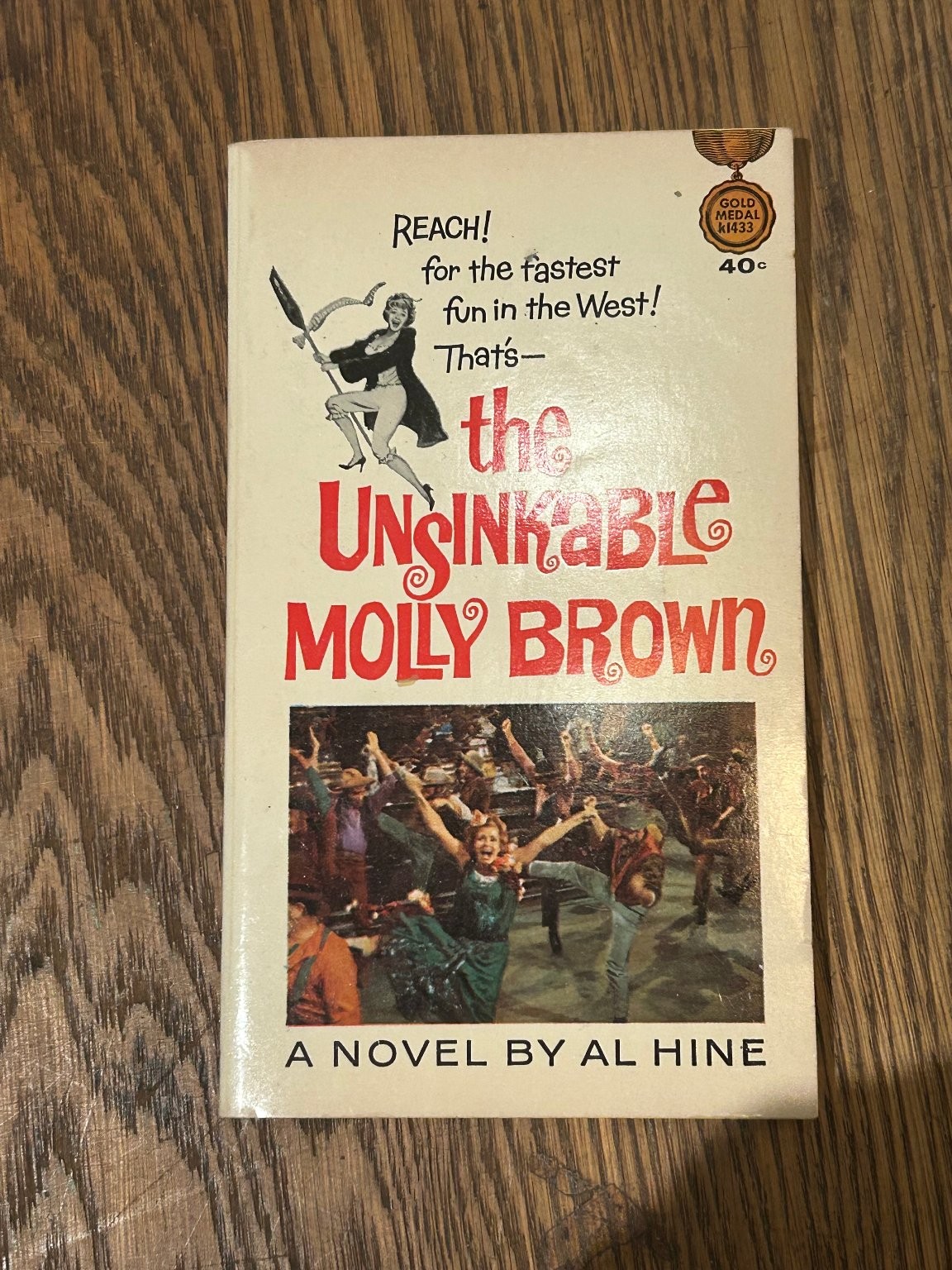 The Unsinkable Molly Brown Al Hine Gold Medal K1433 1964 Western Musical