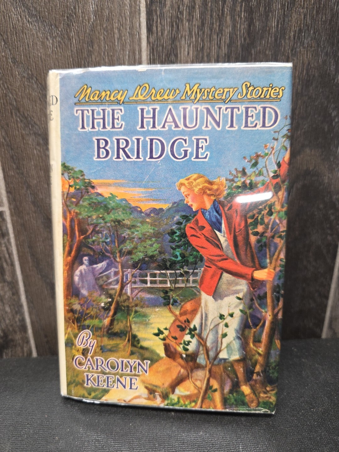 RARE Applewood Nancy Drew The Haunted Bridge 1st Edition Carolyn Keene C 1937
