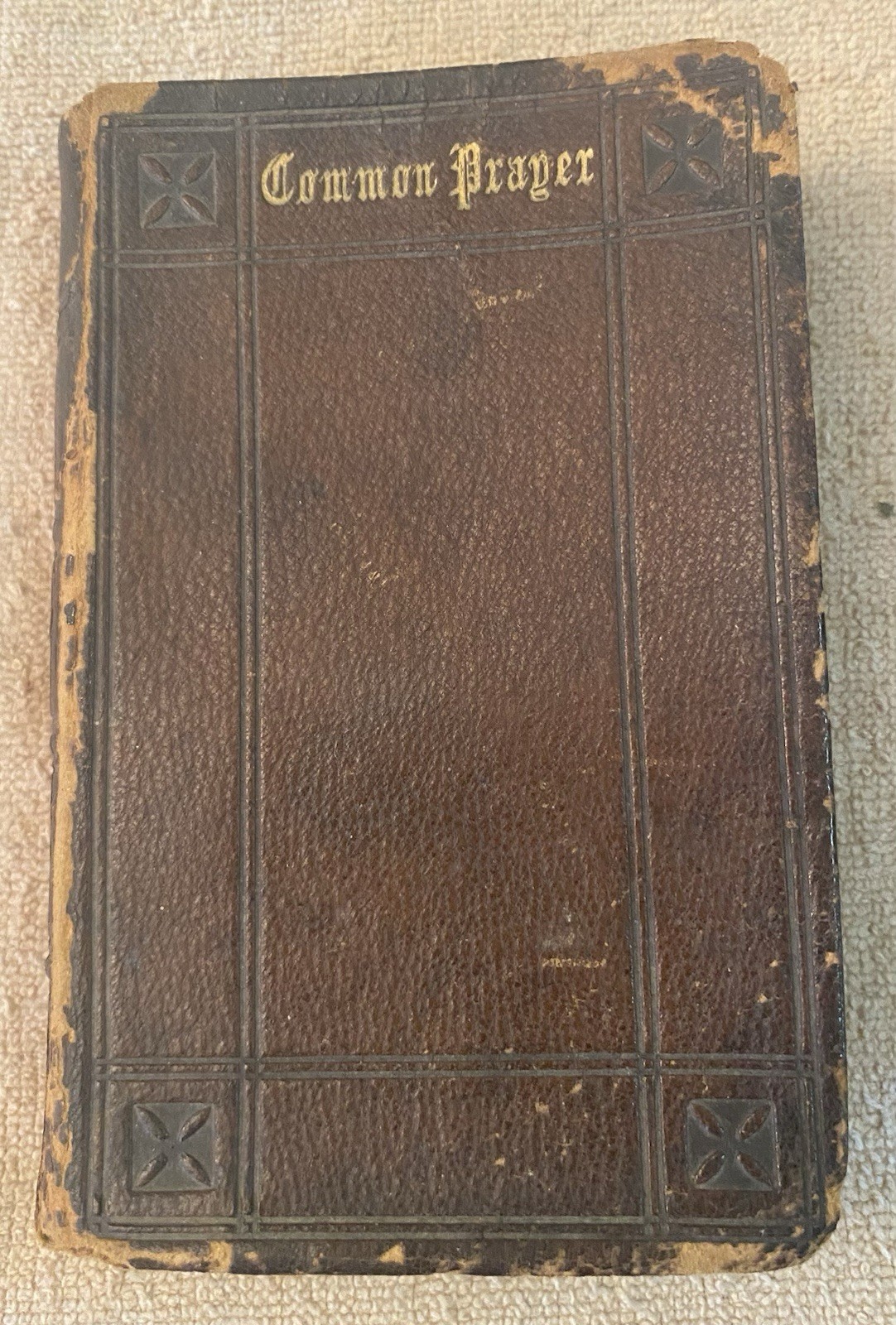 Antique Book of Common Prayer Sacraments, Eyre & Spottiswoode, Victorian Era