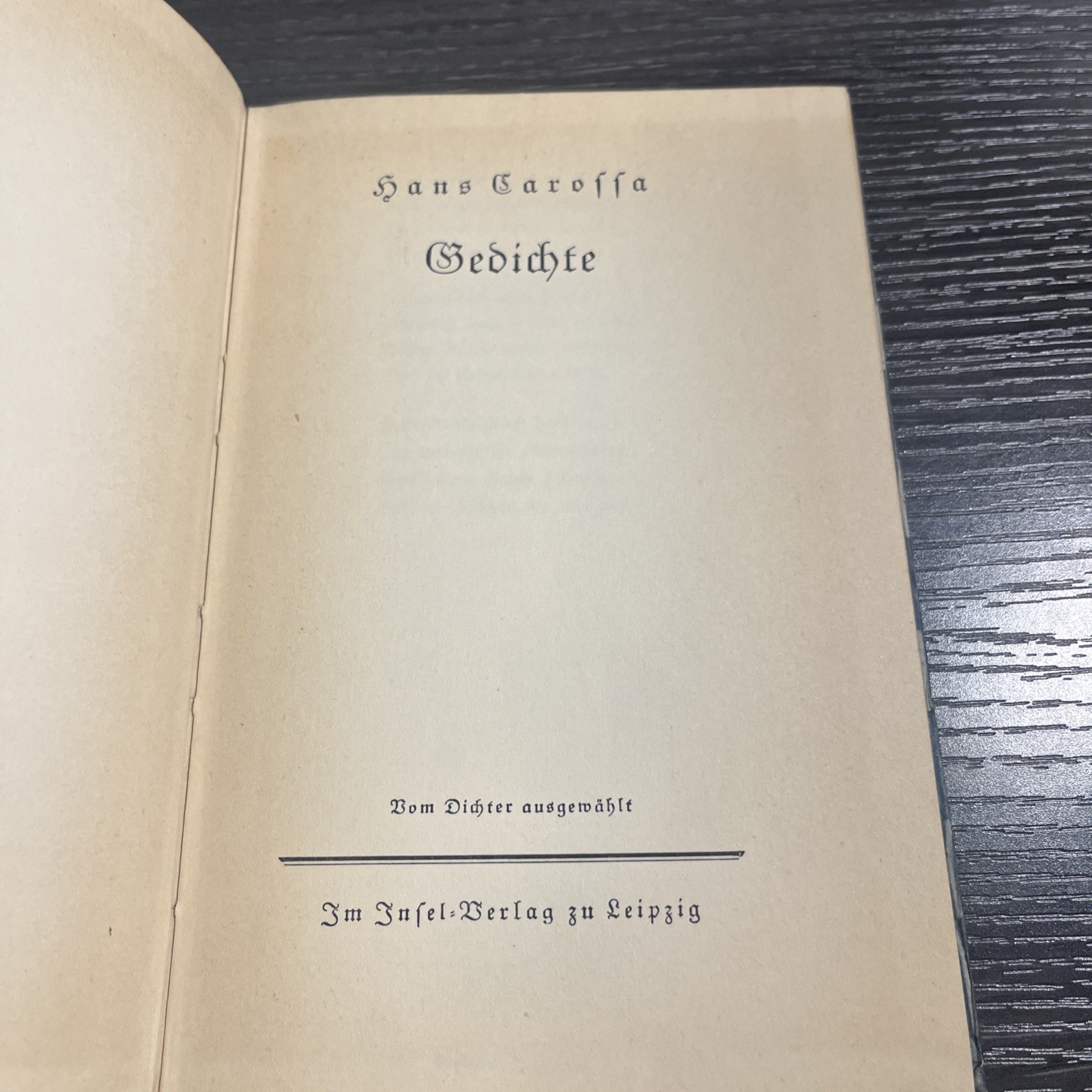 (6) Vintage Books in German, Insel Bucherie Ser. 1940 Leipzig See Pic