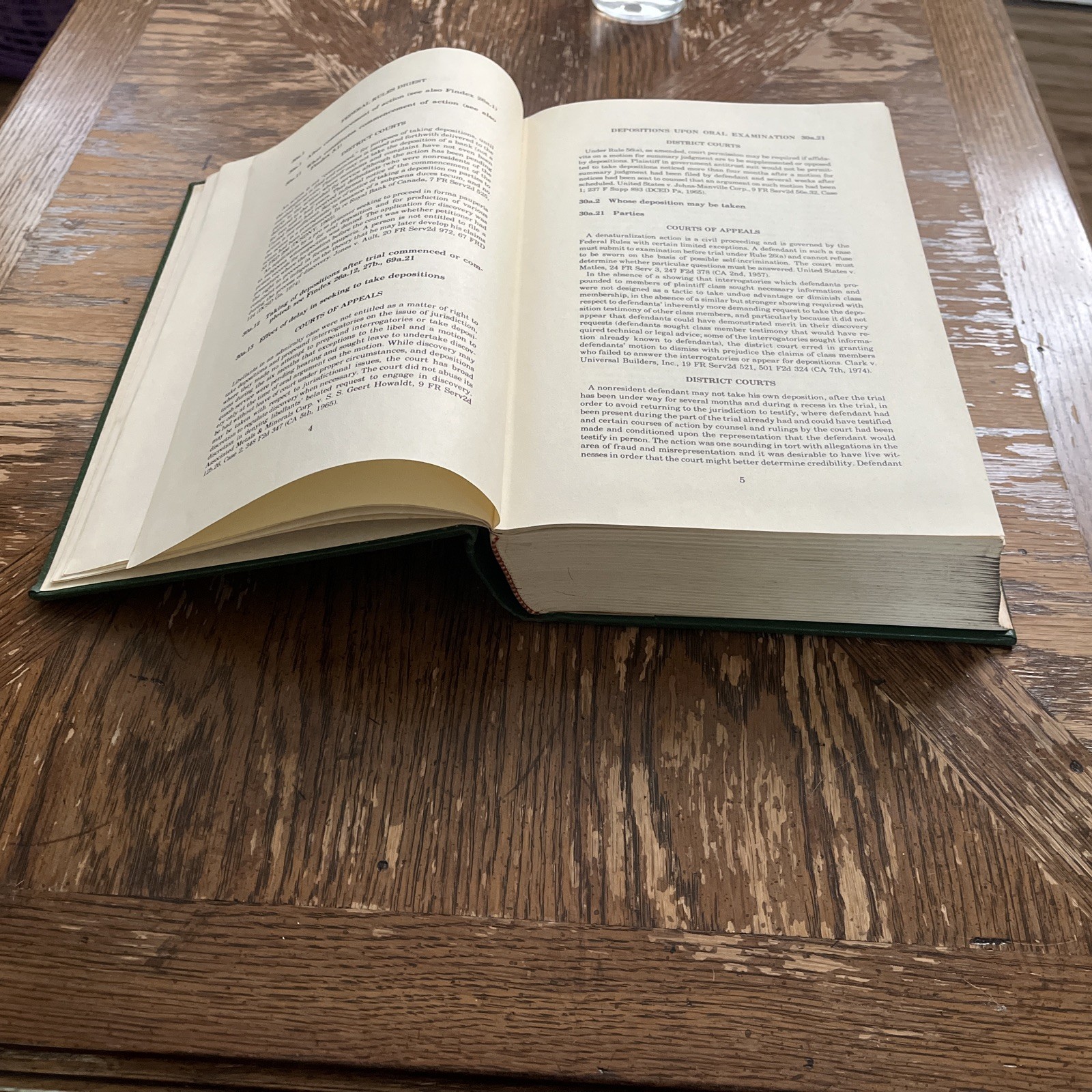 Federal Rule Digest Third Edition Decision Since April 1954