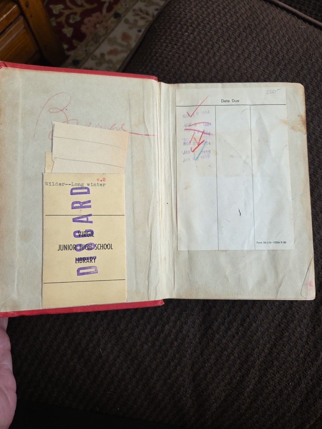 Rare 3 Book Laura Ingalls Wilder HC 1940’s Helen Sewell Illus- 4th, 5th, 7th Eds