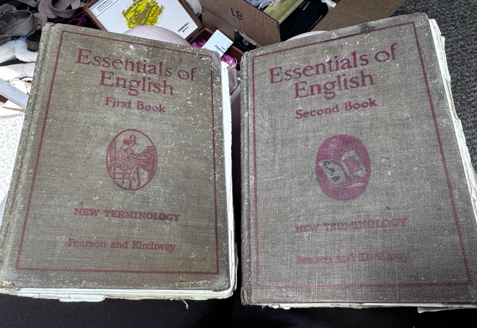 Pearson & Kirchwey Essentials of English First & Second Book (1915)