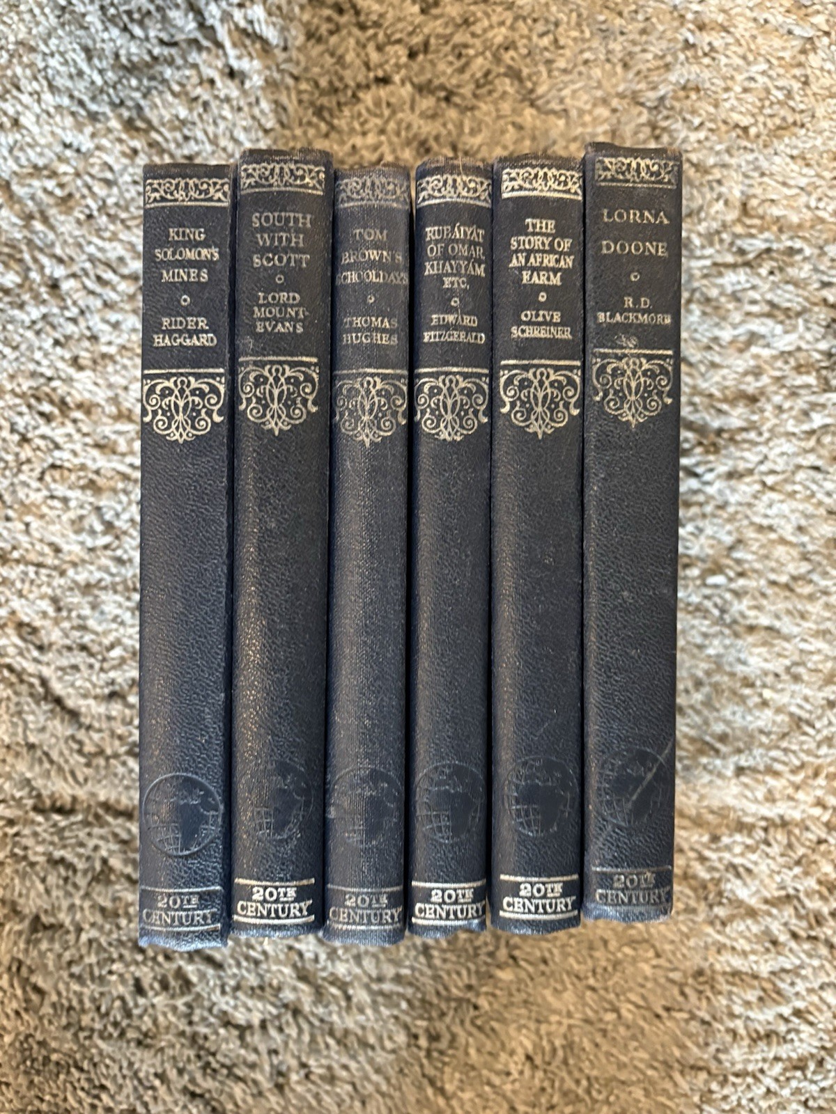 Collins 20th Century Classics 6-Book Hardcover Set, Illus, 1953, Nickless