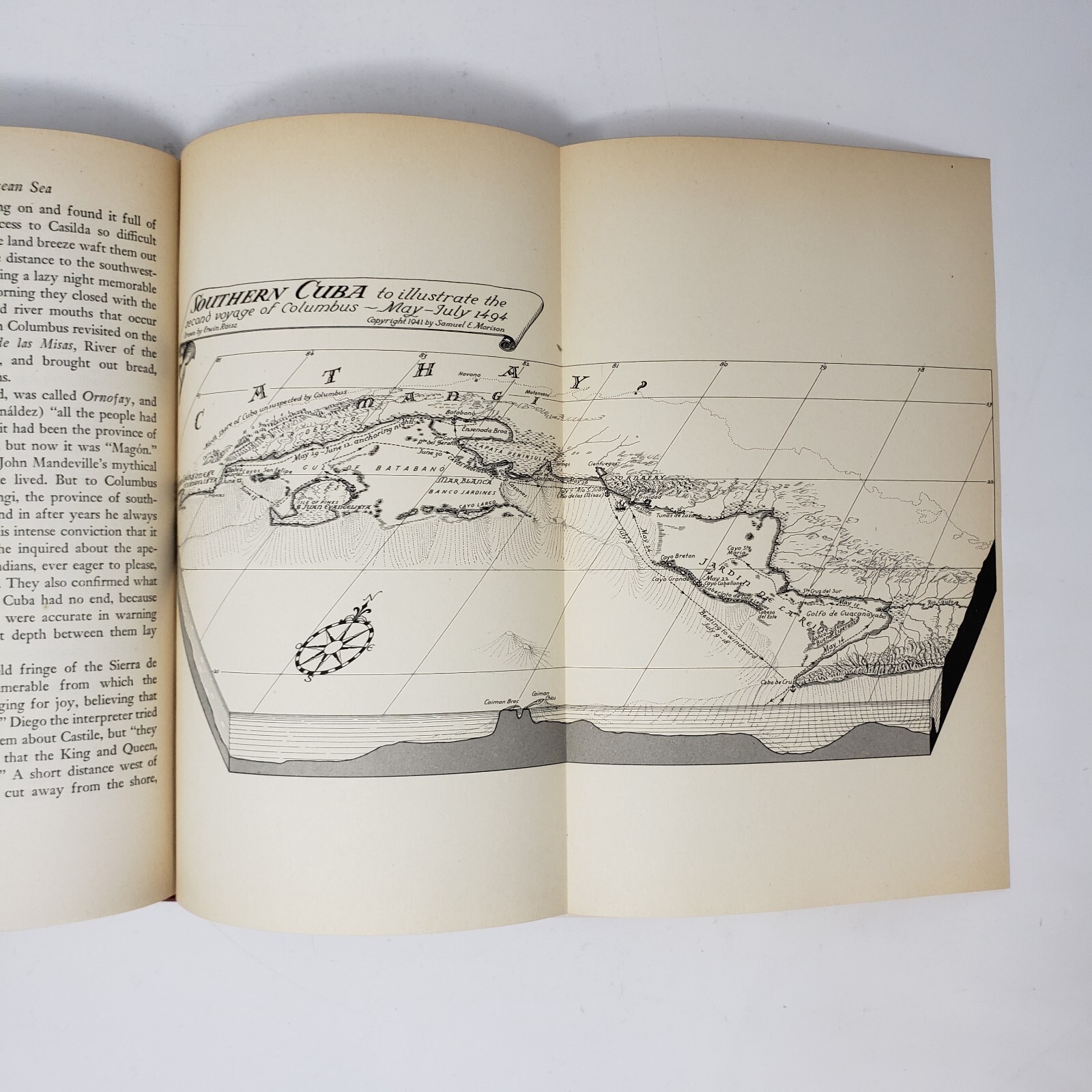 Admiral of the Ocean Sea by Samuel Eliot Morison (1st Ed, 1942, Illus., HC, DJ)