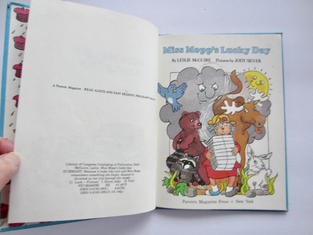 MISS MOPP’S LUCKY DAY ~ Leslie McGuire ~ Vintage Parents Magazine Press 1st 1981