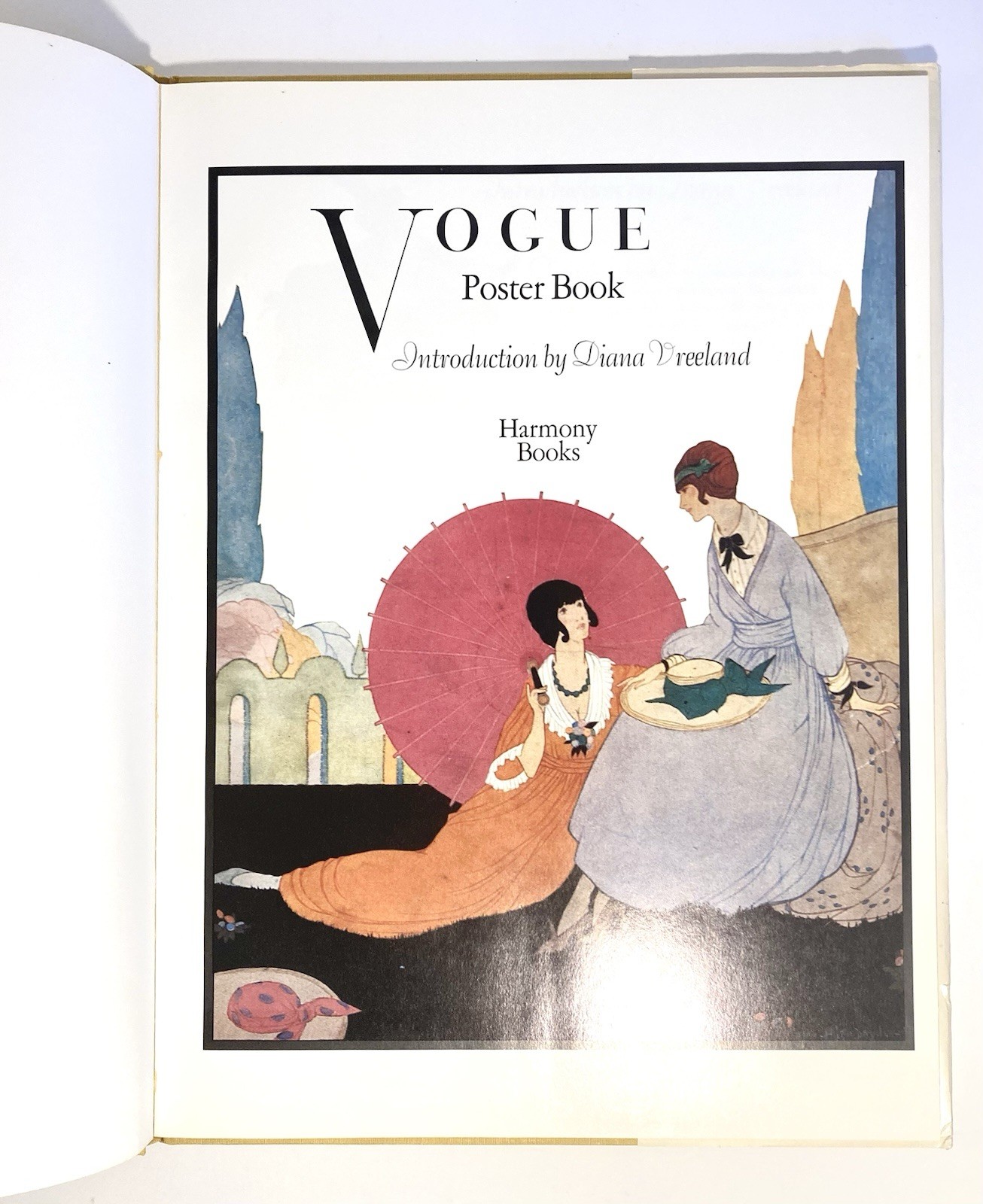 1st Edition 1970s Vogue Poster Book Condé Nast Vreeland Fashion Beauty Fine Art