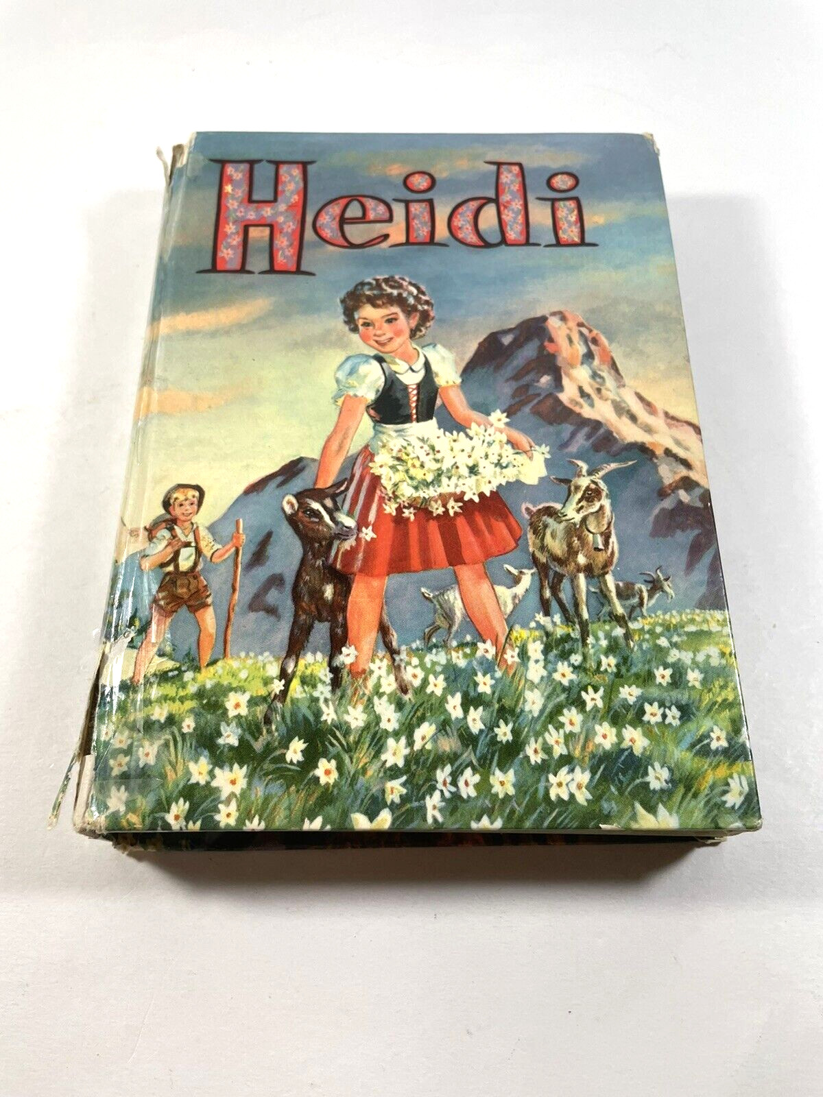 1955 Heidi by Johanna Spyri Hardcover Book Whitman Publishing Janet Smalley pics