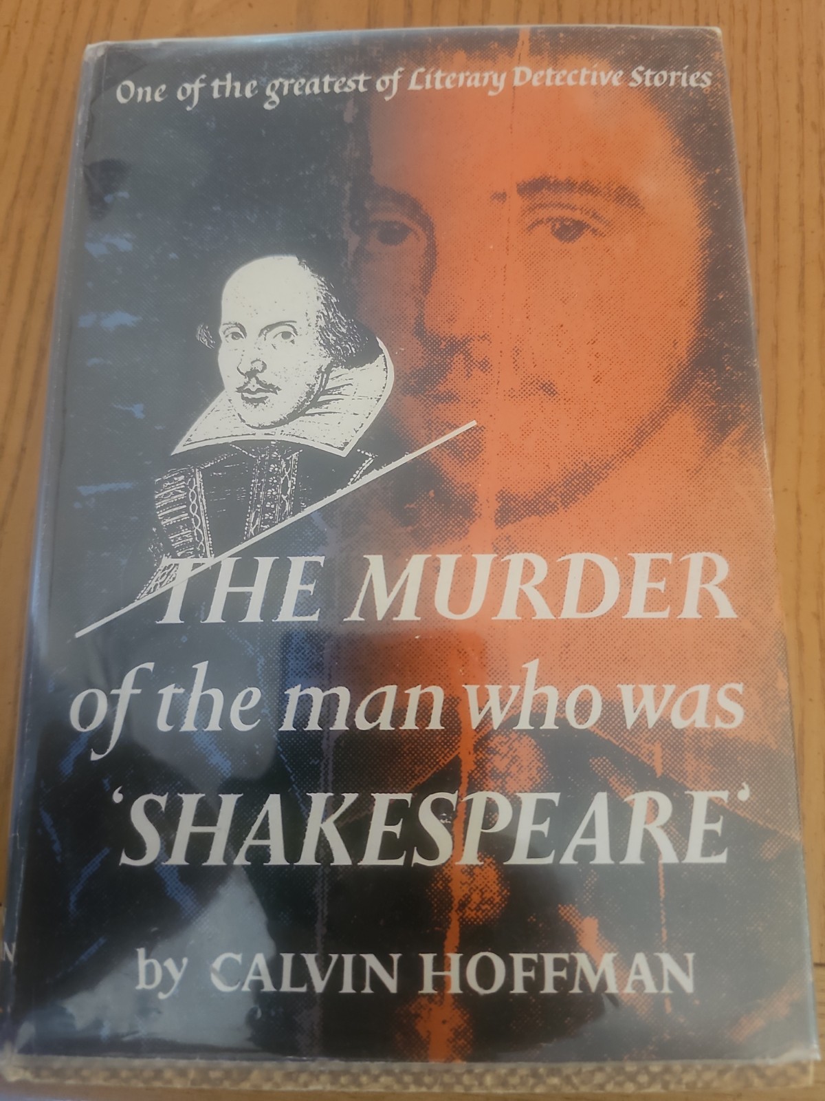 The Murder of Man Who Was Shakespeare Calvin Hoffman 1st edition & priting 1955