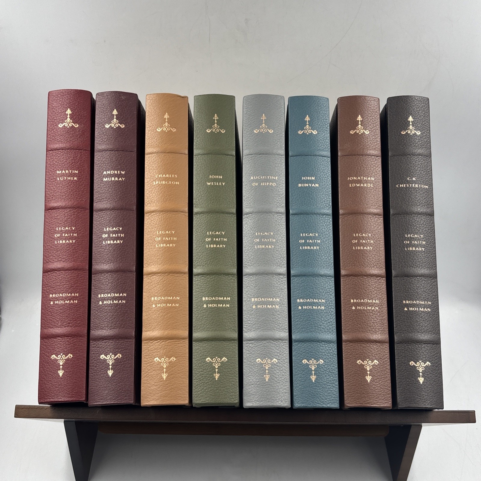 Broadman & Holman Legacy of Faith Library 8 Vols Limited Edition Leather Books