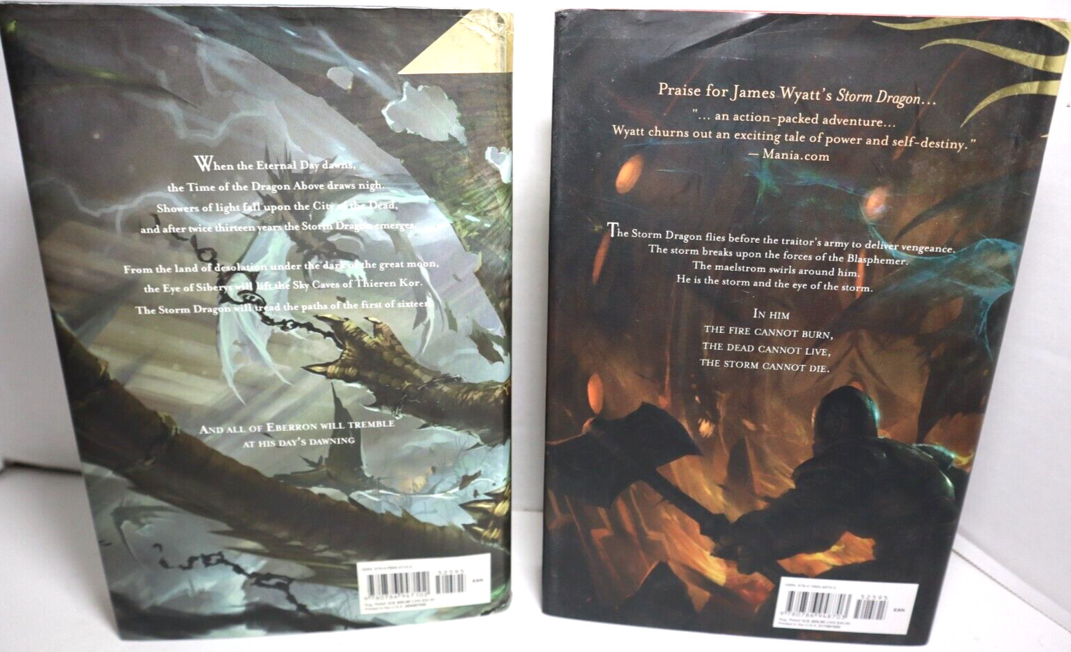 D&D Eberron Novels James Wyatt Draconic Prophecies Book Trilogy EXC 1st Print