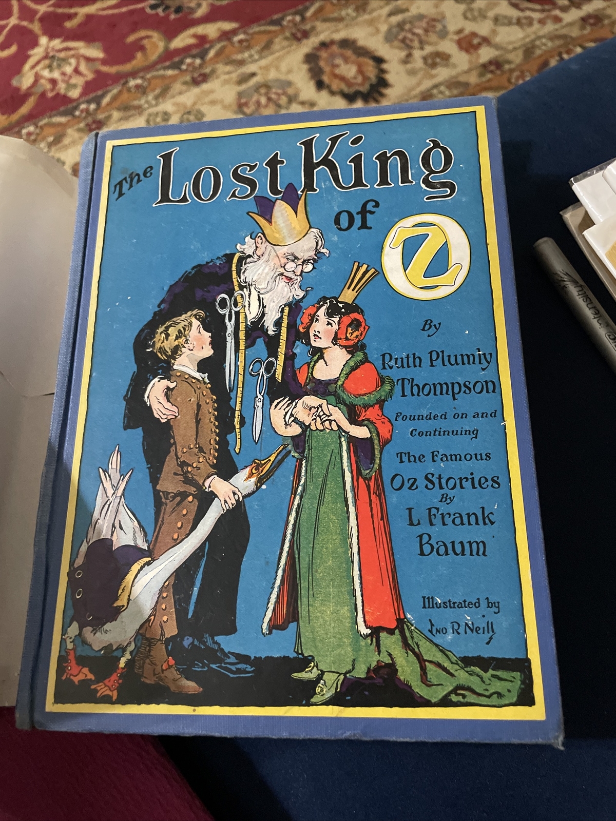 The Lost King Of Oz- Vtg Hardback Book Ruth plumly Thompson/Baum 1925 (#30)