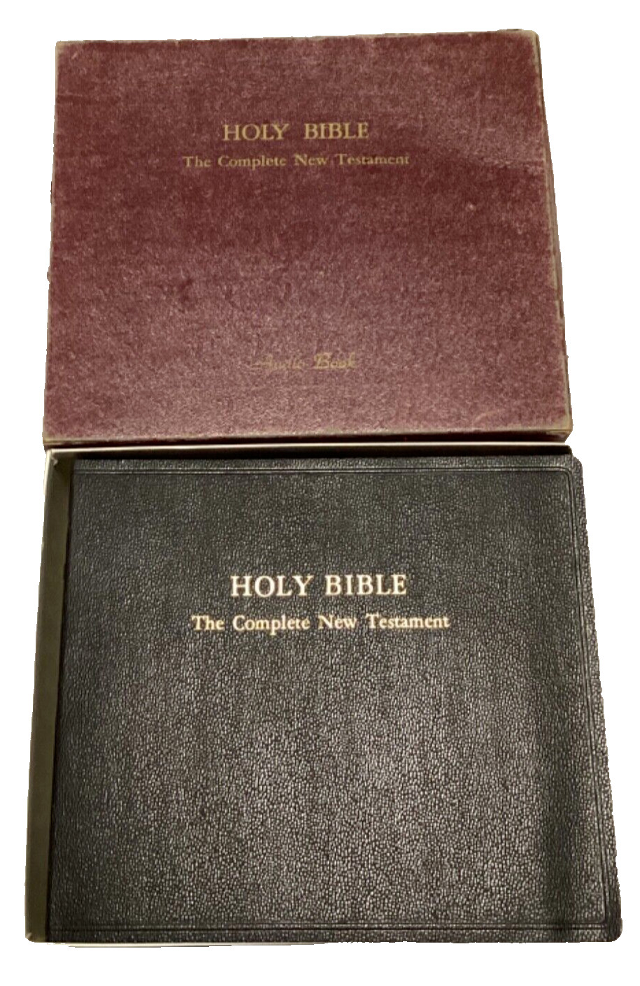 Holy Bible Complete New Testament Audio Book 26 Ultra Microgroove 16 RPM Records