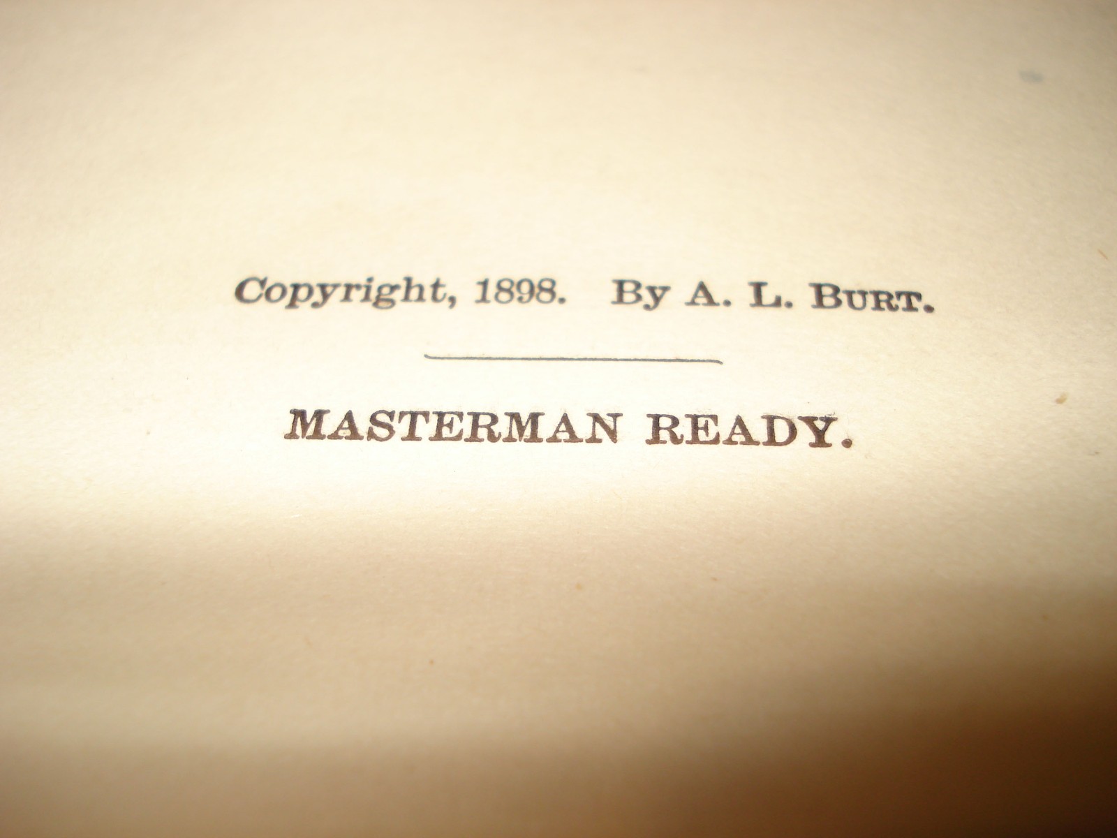 Antique 1808 Masterman Ready Captain Marryat Victorian Shipwreck Survival Book