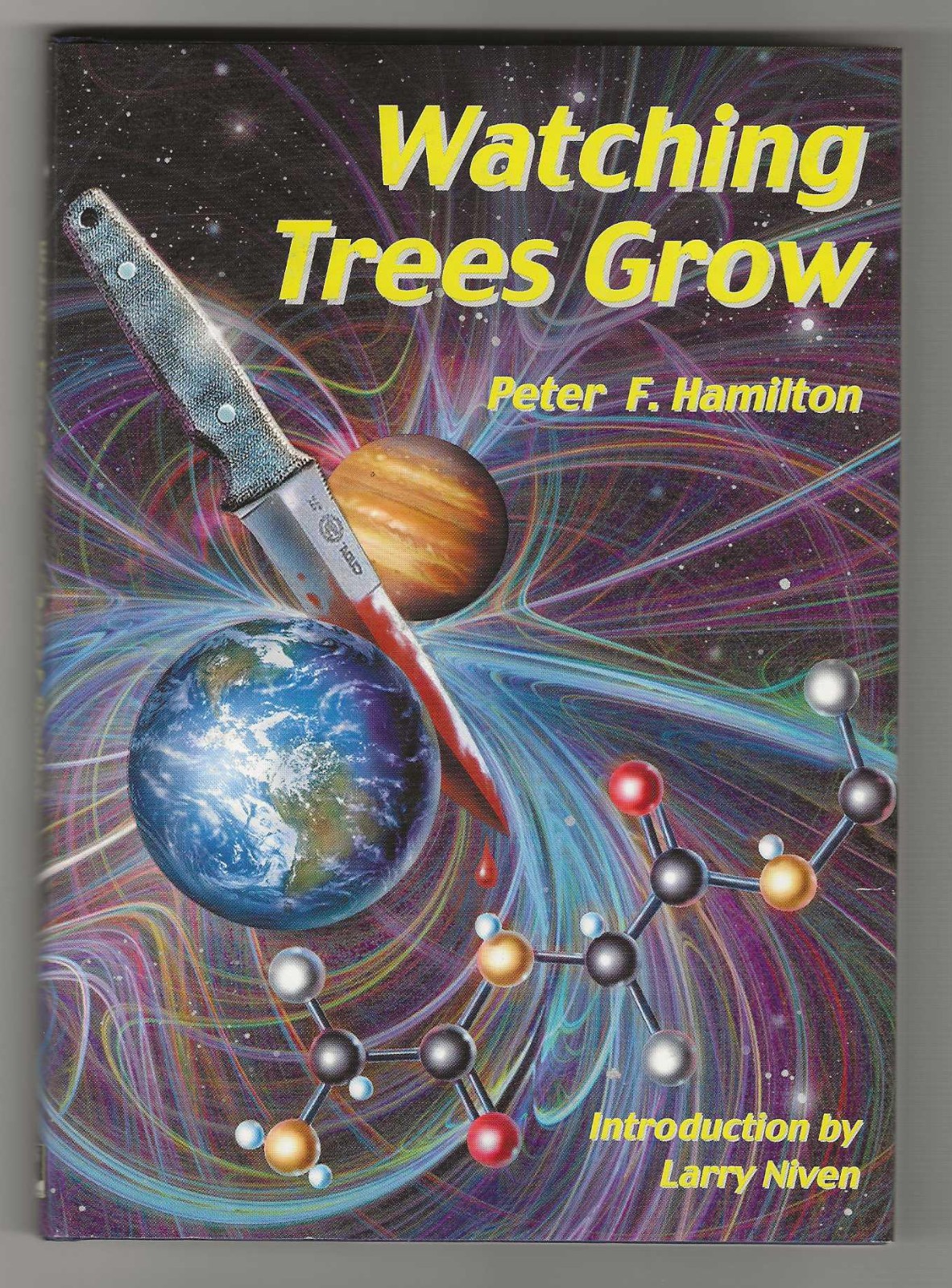 Peter F. Hamilton WATCHING TREES GROW First ed. 2 SIGNED U.K Ltd. Fine Hardcover