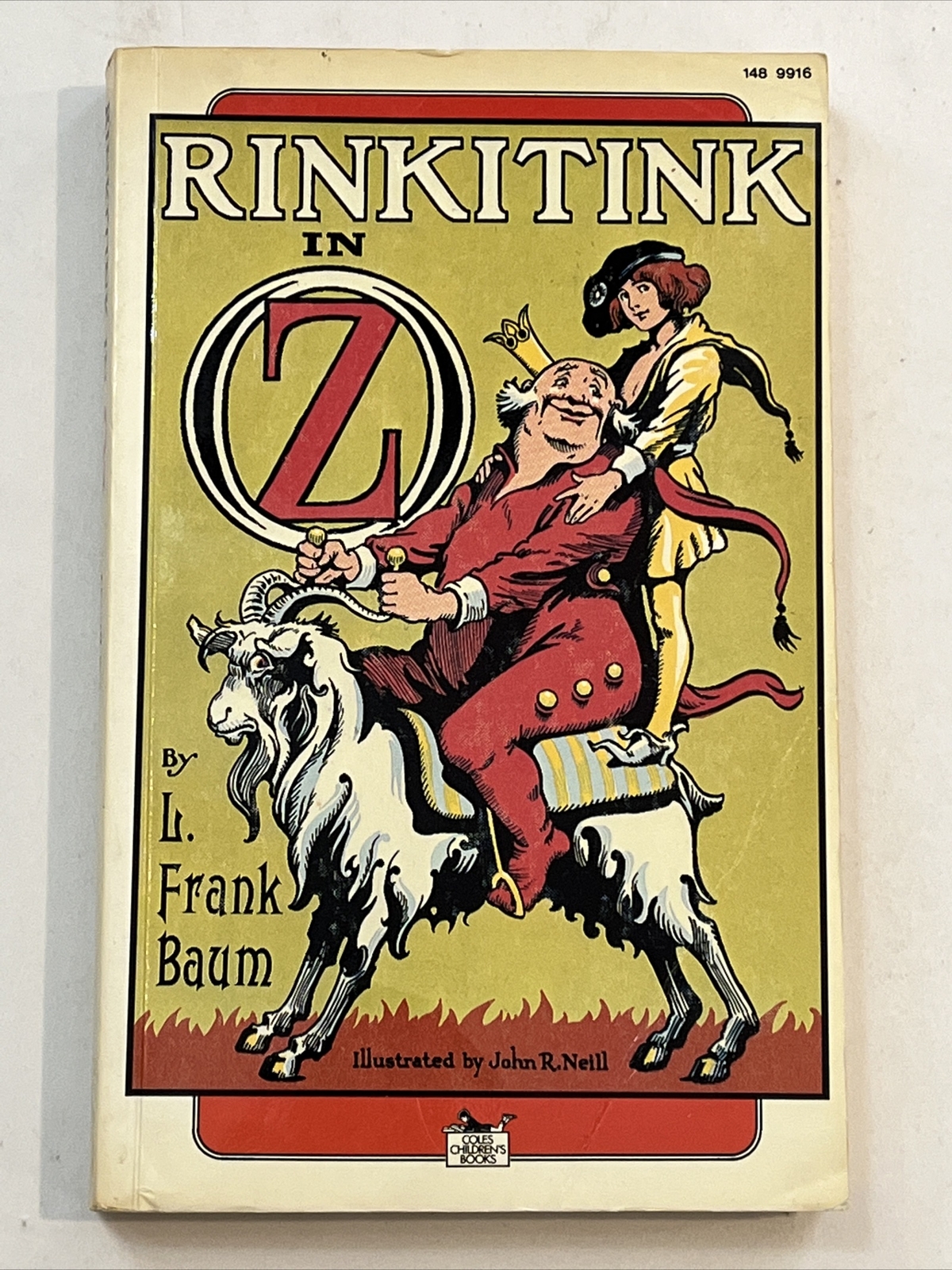 Rinkitink of OZ by L. Frank Baum (1980 PB Canada) Illustrated J.R. Neil