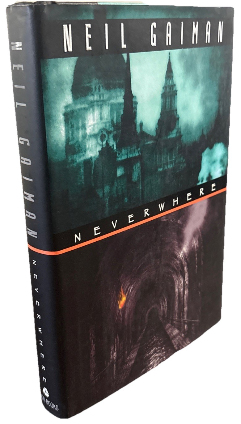 Neverwhere Neil Gaiman First Edition Avon First Printing No 1/Nunber Line VG