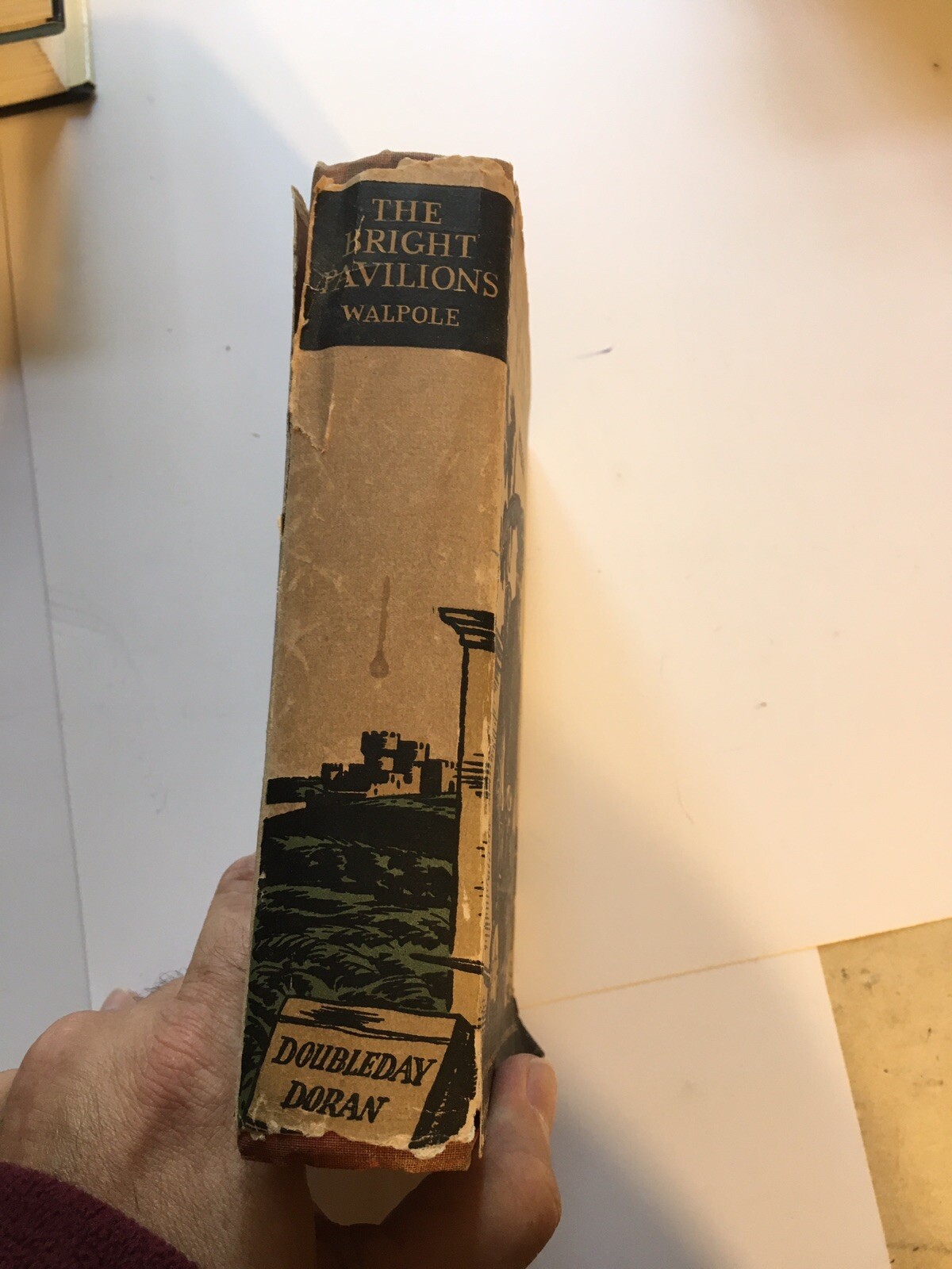 The Bright Pavilions-Hugh Walpole-TRUE First/1st Edition-1st State DJ-1940-RARE!