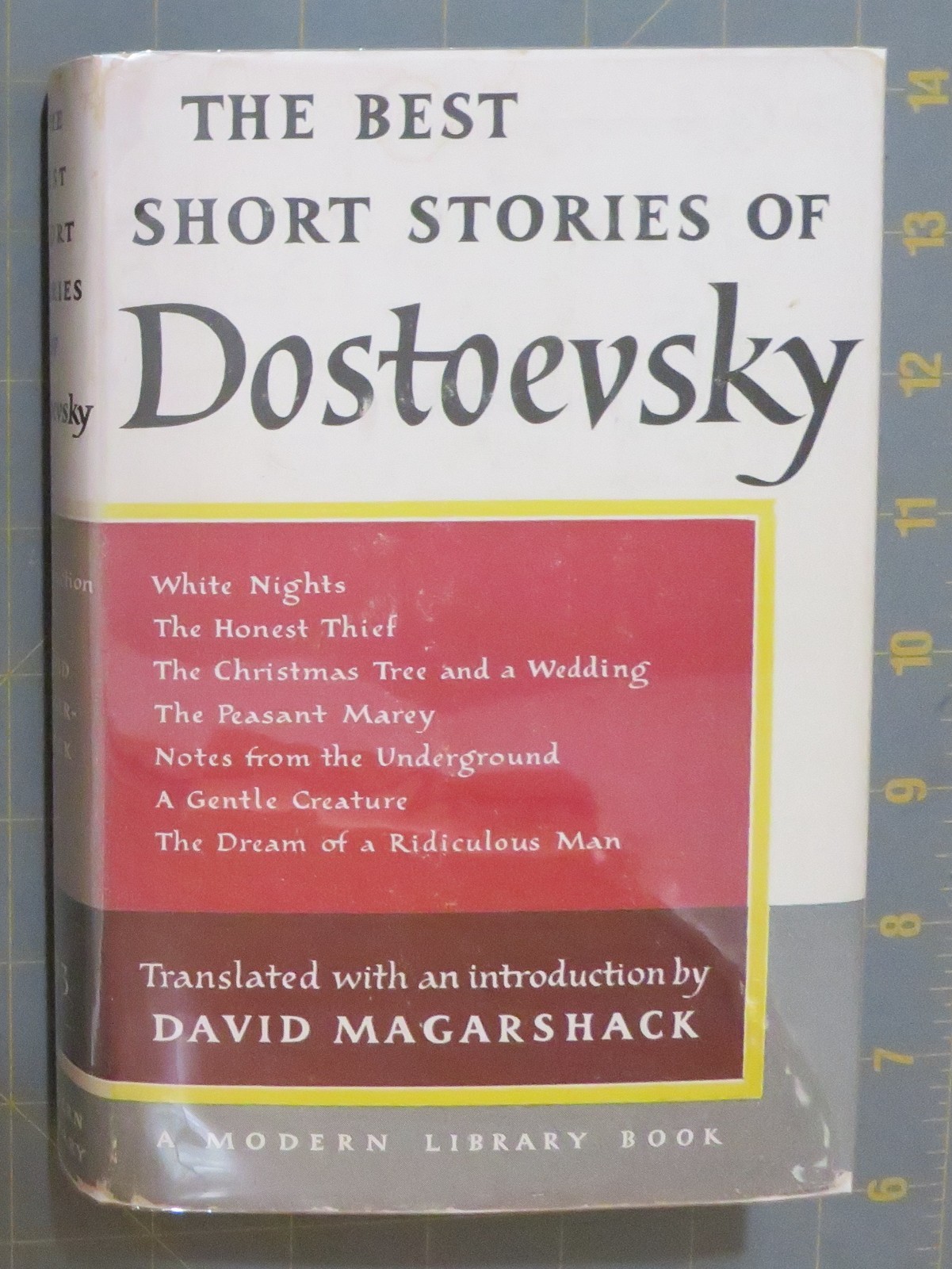 modern library best short stories of dostoevsky hardcover w/jacket #293