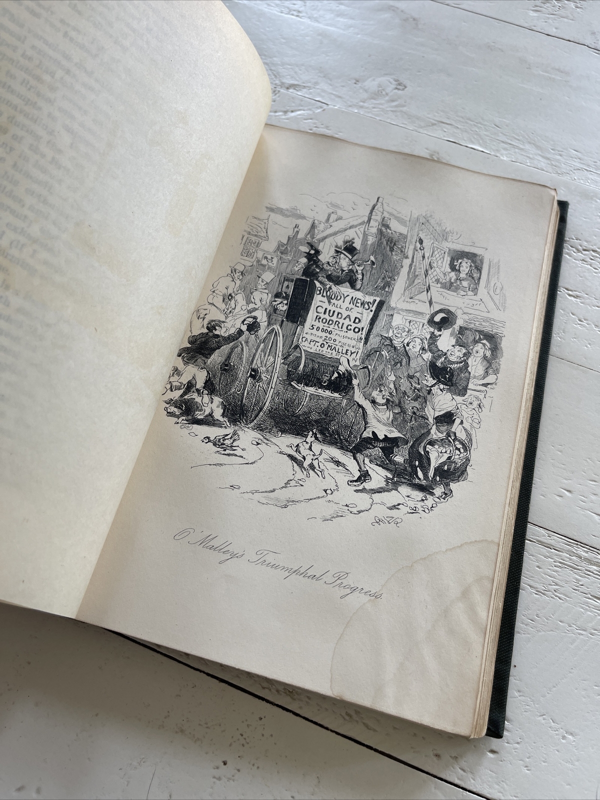 Charles O’Malley The Irish Dragoon Charles Lever 1901 HC 2 Vol Set Illustrated
