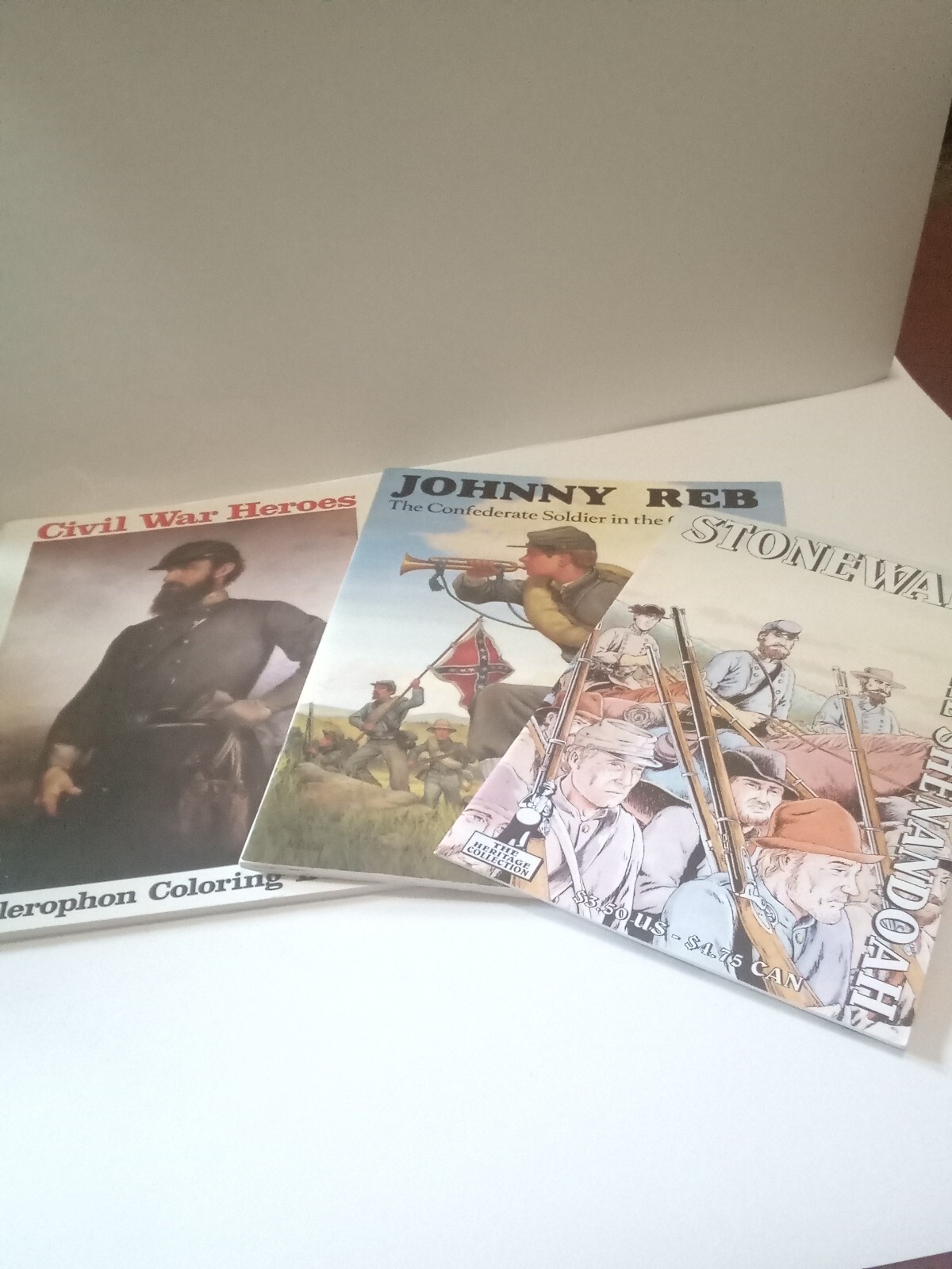 Bellerophon coloring books. New-Vintage. Stonewall comic. Mixed Lot.