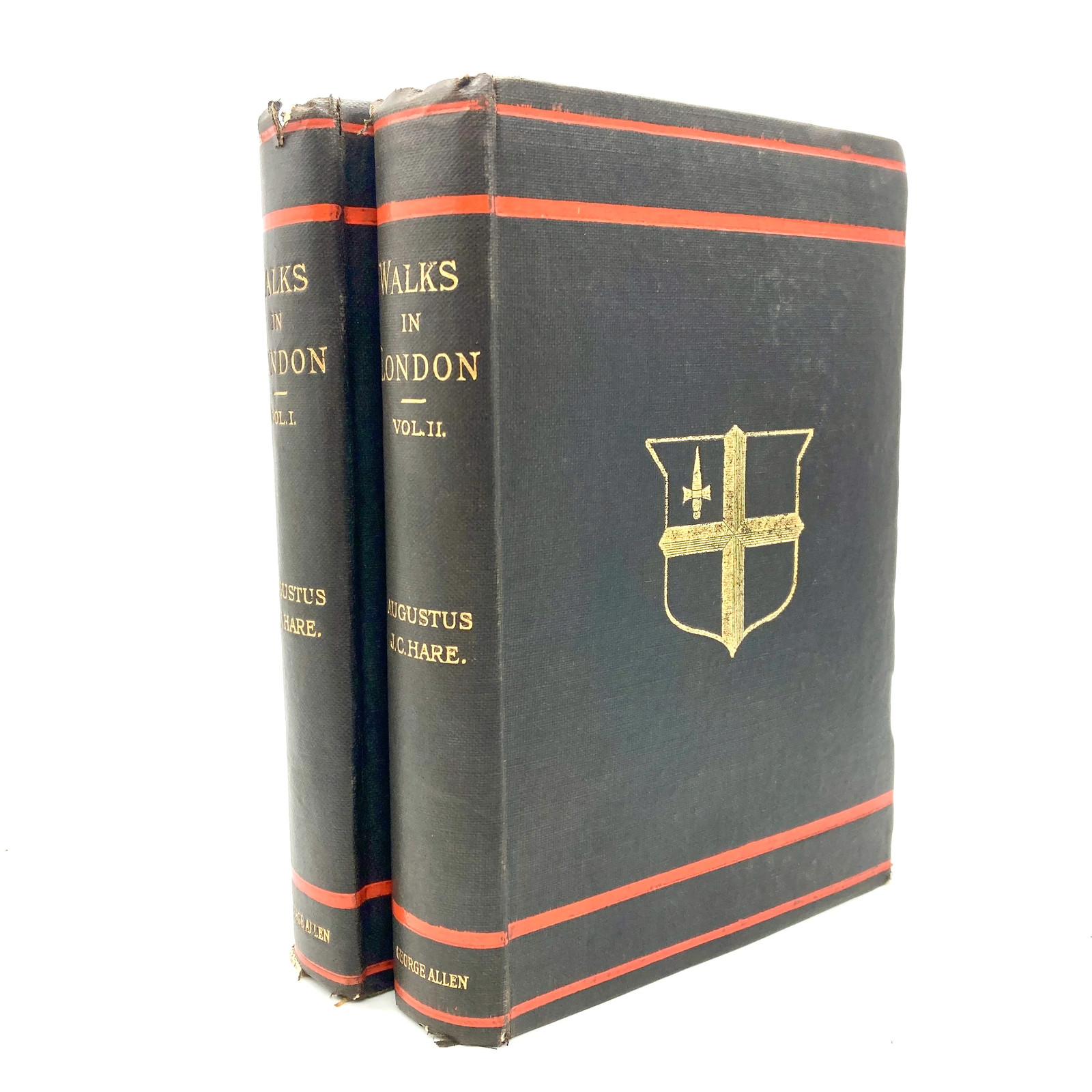 HARE, Augustus J.C. „Walks in London“ [George Allen, 1901] 2 Volumes