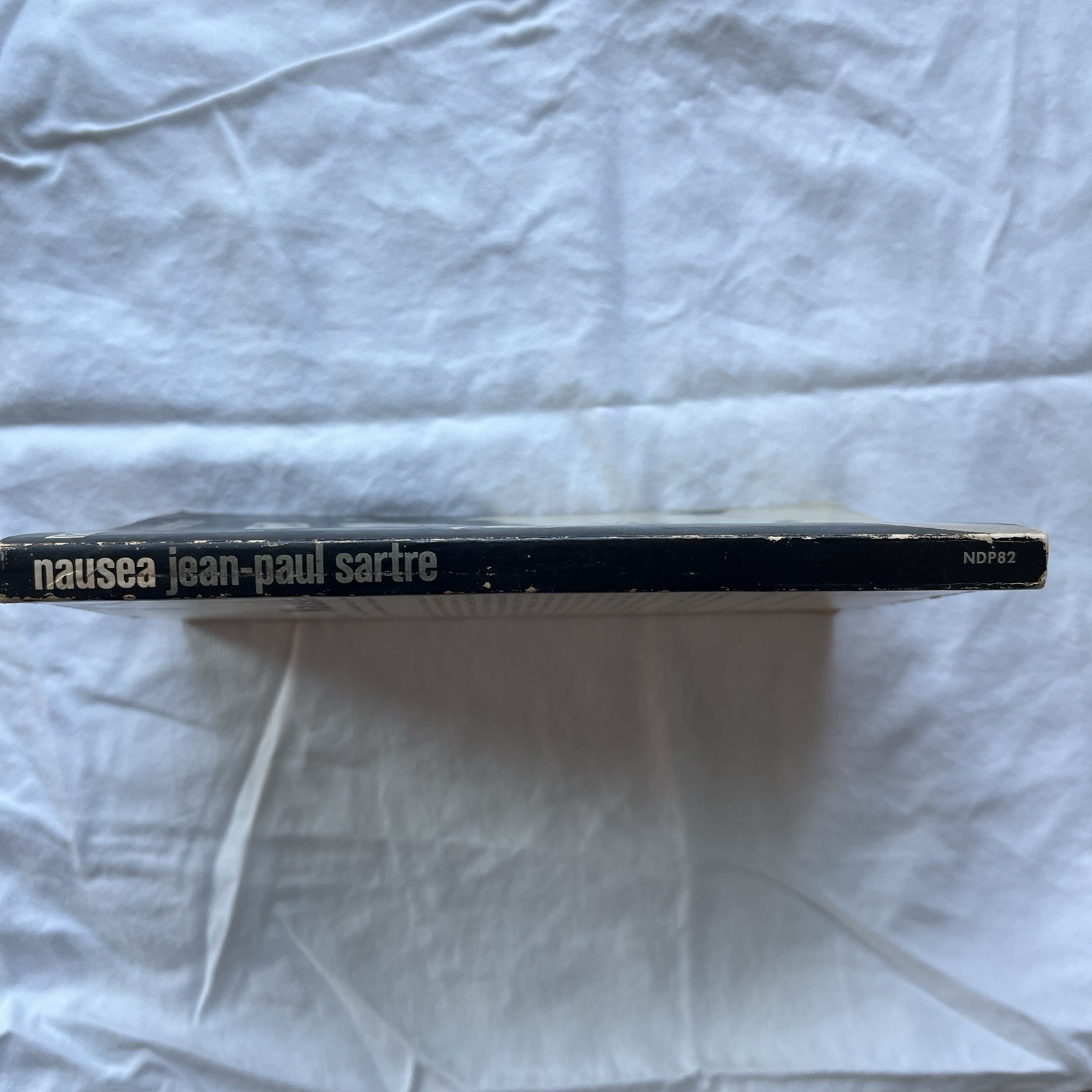Nausea Jean Paul Satre Vintage ND82 New Directions Cover Fifteenth Printing